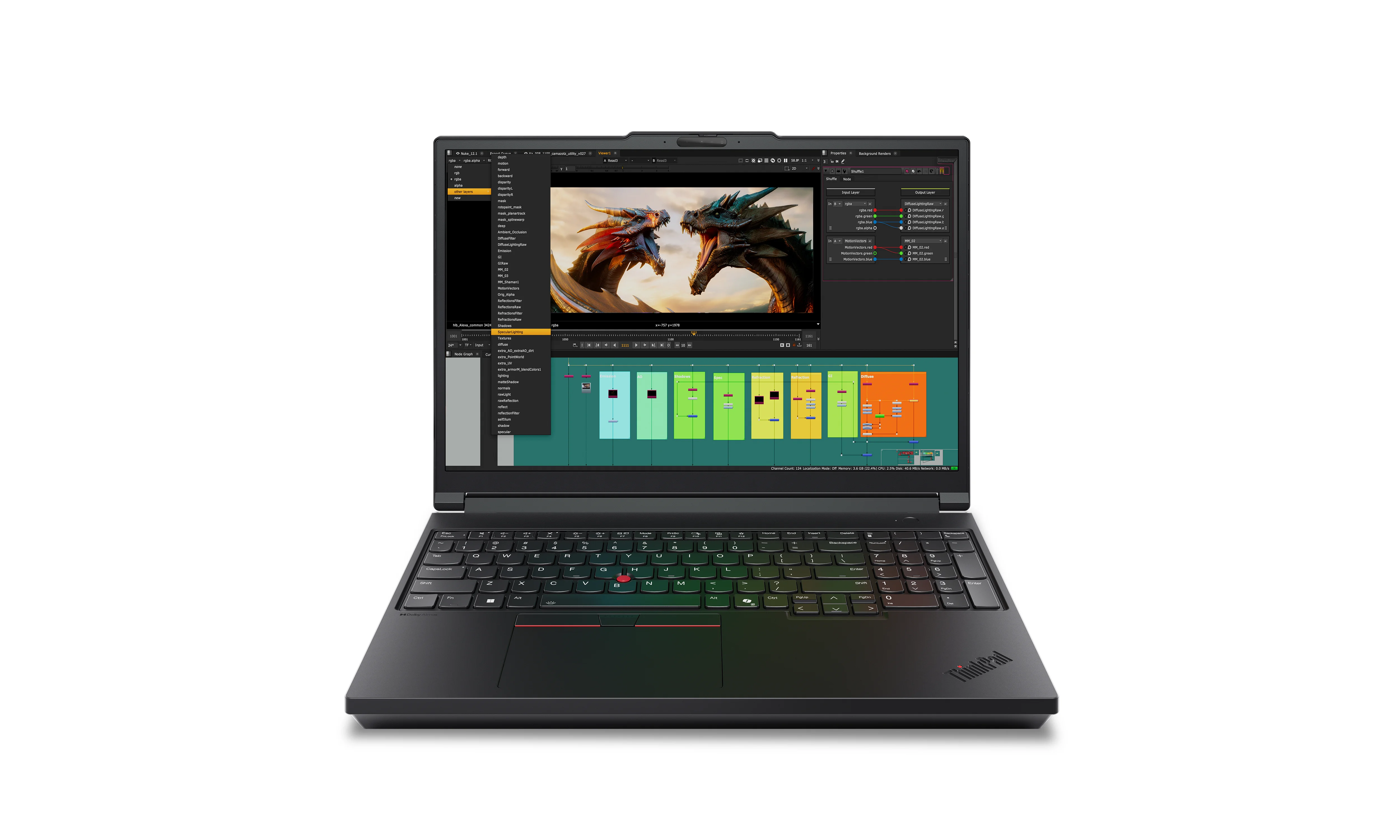 Lenovo ThinkPad T16g Gen 3 Intel Core Ultra 9 275HX Laptop 40,6 cm (16") WQUXGA 128 GB DDR5-SDRAM 1 TB SSD NVIDIA GeForce RTX 5090 Laptop-GPU Wi-Fi 7 (802.11be) Windows 11 Pro Deutsch Schwarz