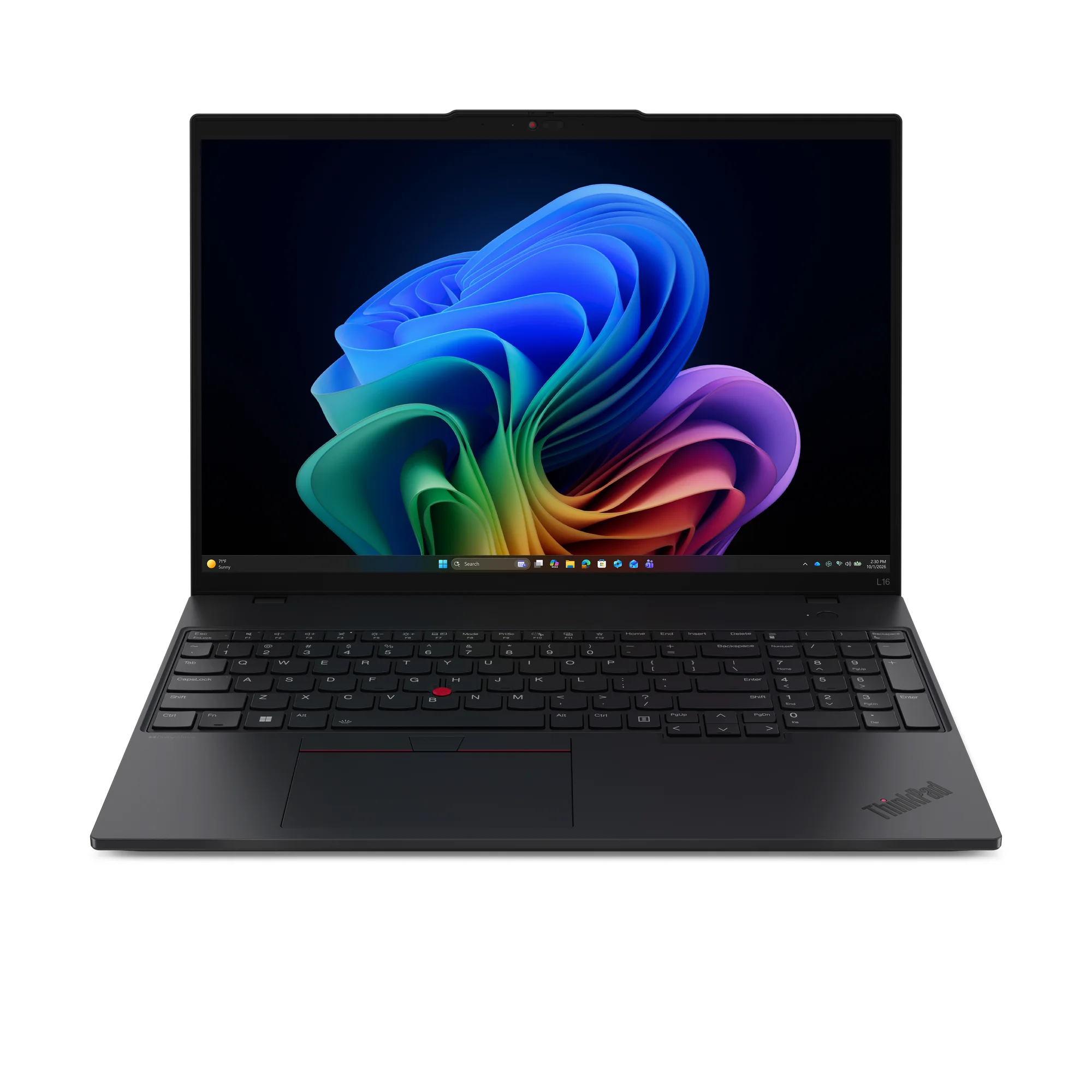 Lenovo ThinkPad L16 Gen 3 (Intel) Copilot+ PC Intel Core Ultra 7 355 Laptop 40,6 cm (16") WUXGA 32 GB DDR5-SDRAM 512 GB SSD Wi-Fi 7 (802.11be) Windows 11 Pro Schwarz Deutsch