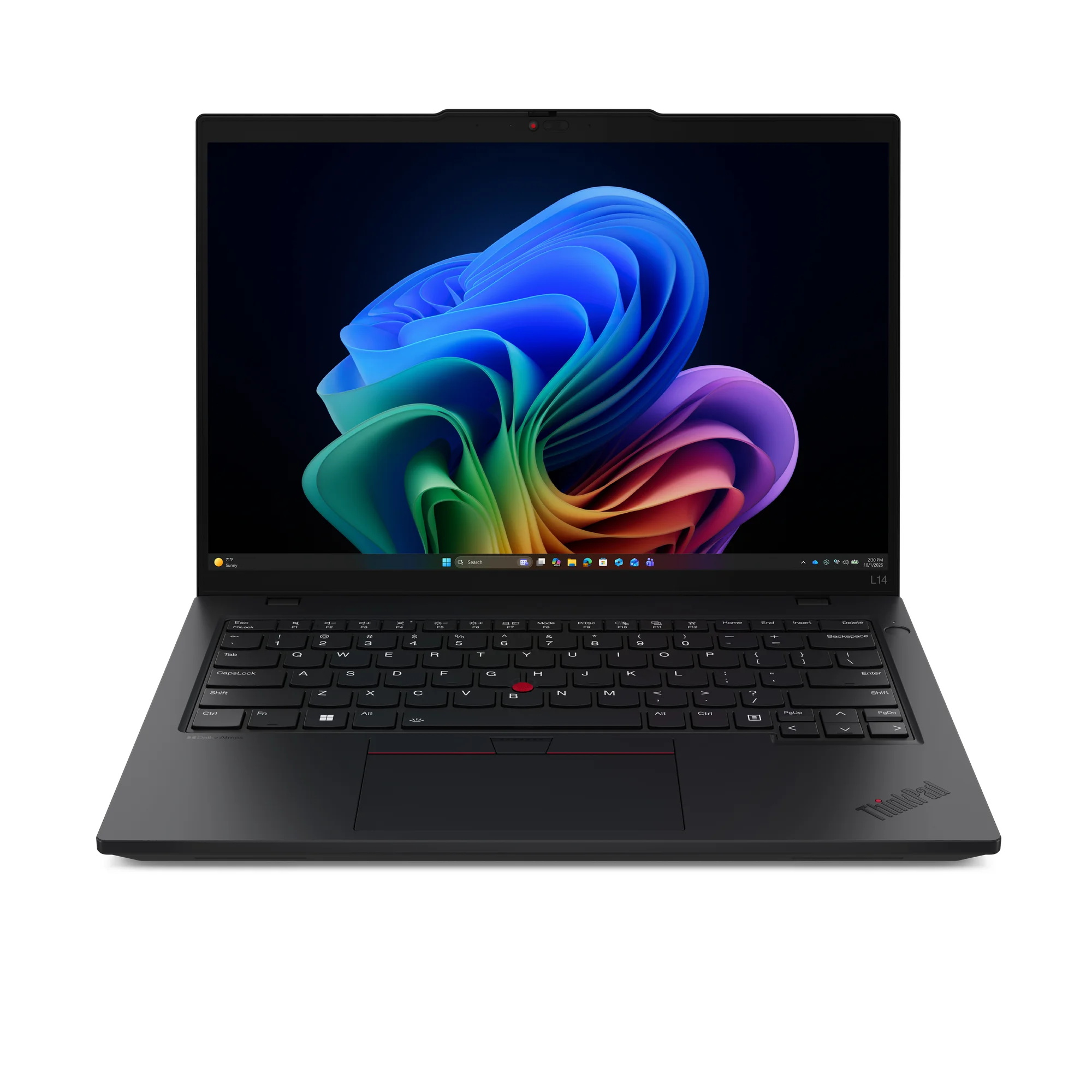 Lenovo ThinkPad L14 Gen 7 (Intel) Copilot+ PC Intel Core Ultra 7 355 Laptop 35,6 cm (14") WUXGA 32 GB DDR5-SDRAM 512 GB SSD Wi-Fi 7 (802.11be) Windows 11 Pro Schwarz Deutsch
