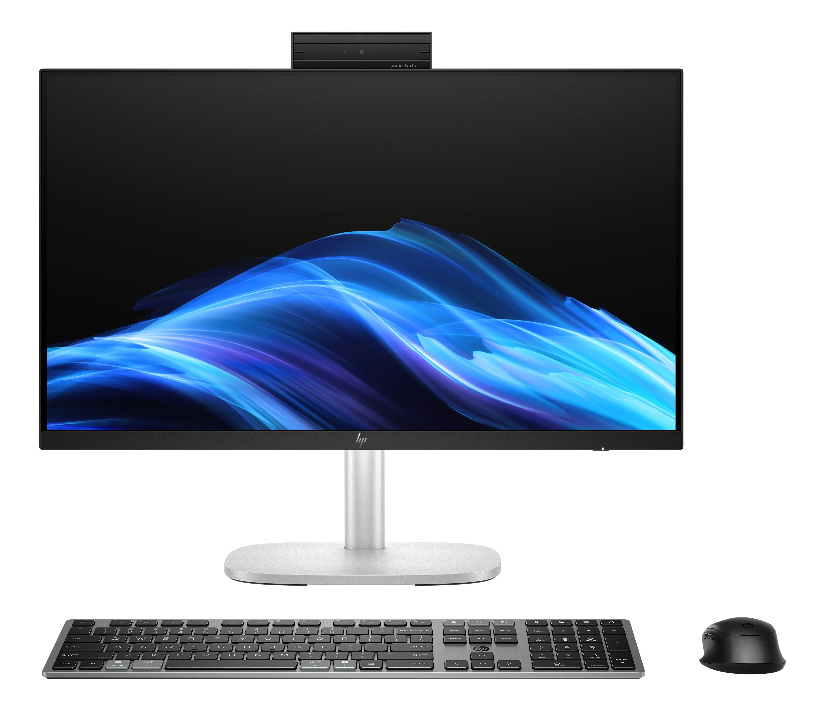 HP EliteStudio 8 G1i AI PC Intel Core Ultra 7 265 60,5 cm (23.8") 1920 x 1080 Pixel All-in-One-PC 16 GB DDR5-SDRAM 512 GB SSD Windows 11 Pro Wi-Fi 6E (802.11ax) Silber