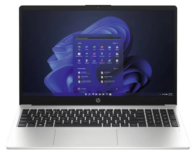 HP 250 G10 Intel® N N100 Laptop 39,6 cm (15.6") Full HD 8 GB DDR4-SDRAM 256 GB SSD Wi-Fi 6 (802.11ax) Windows 11 Home Silber