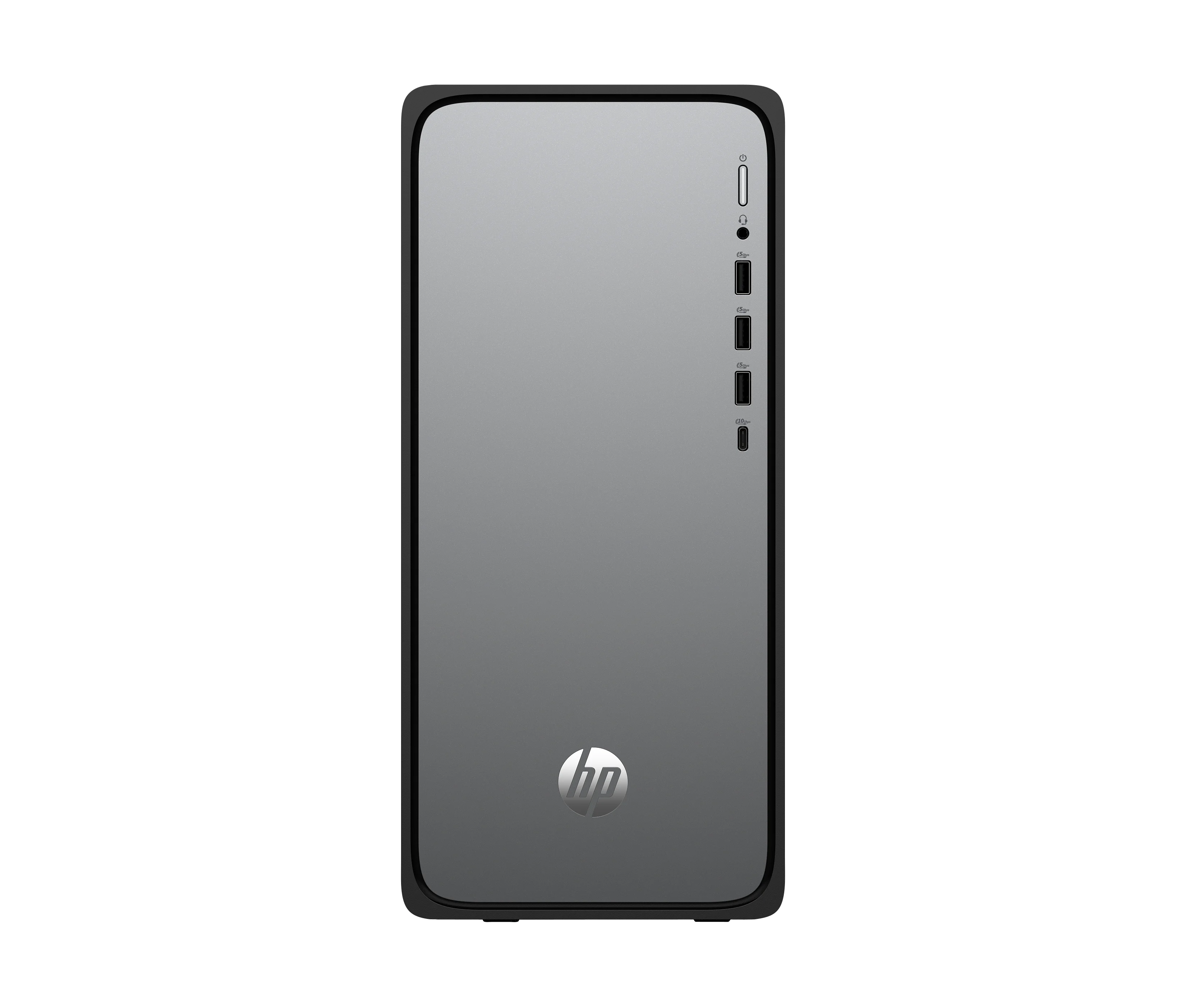 HP OmniDesk M02-0158ng PC Intel® Core™ i5 i5-14400 16 GB DDR5-SDRAM 1 TB SSD Windows 11 Home Tower Schwarz, Silber
