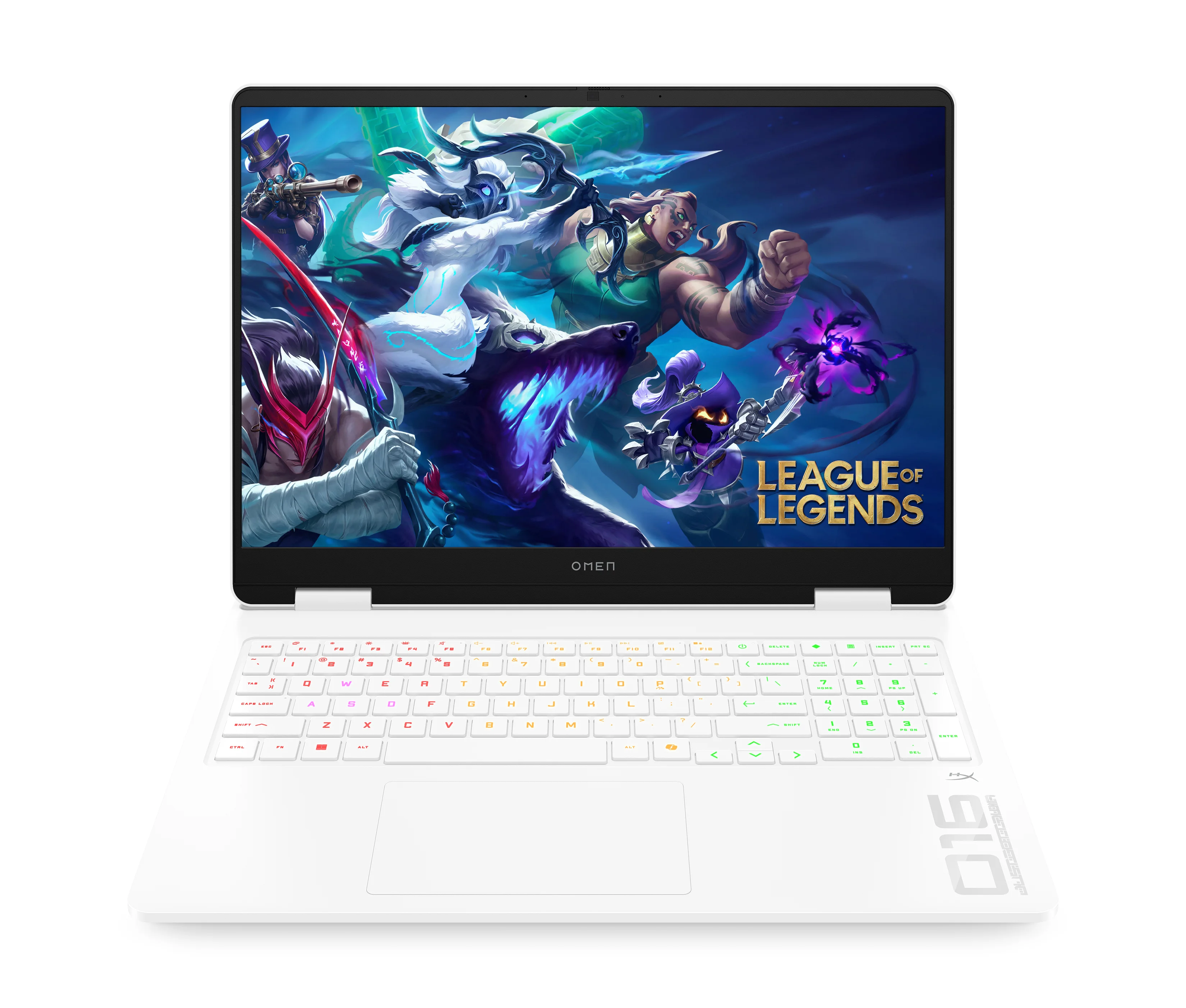 HP OMEN Gaming 16-am0368ng Intel Core Ultra 7 255H Laptop 40,6 cm (16") 2K 24 GB DDR5-SDRAM 2 TB SSD NVIDIA GeForce RTX 5060 Wi-Fi 6 (802.11ax) Windows 11 Home AI PC Weiß