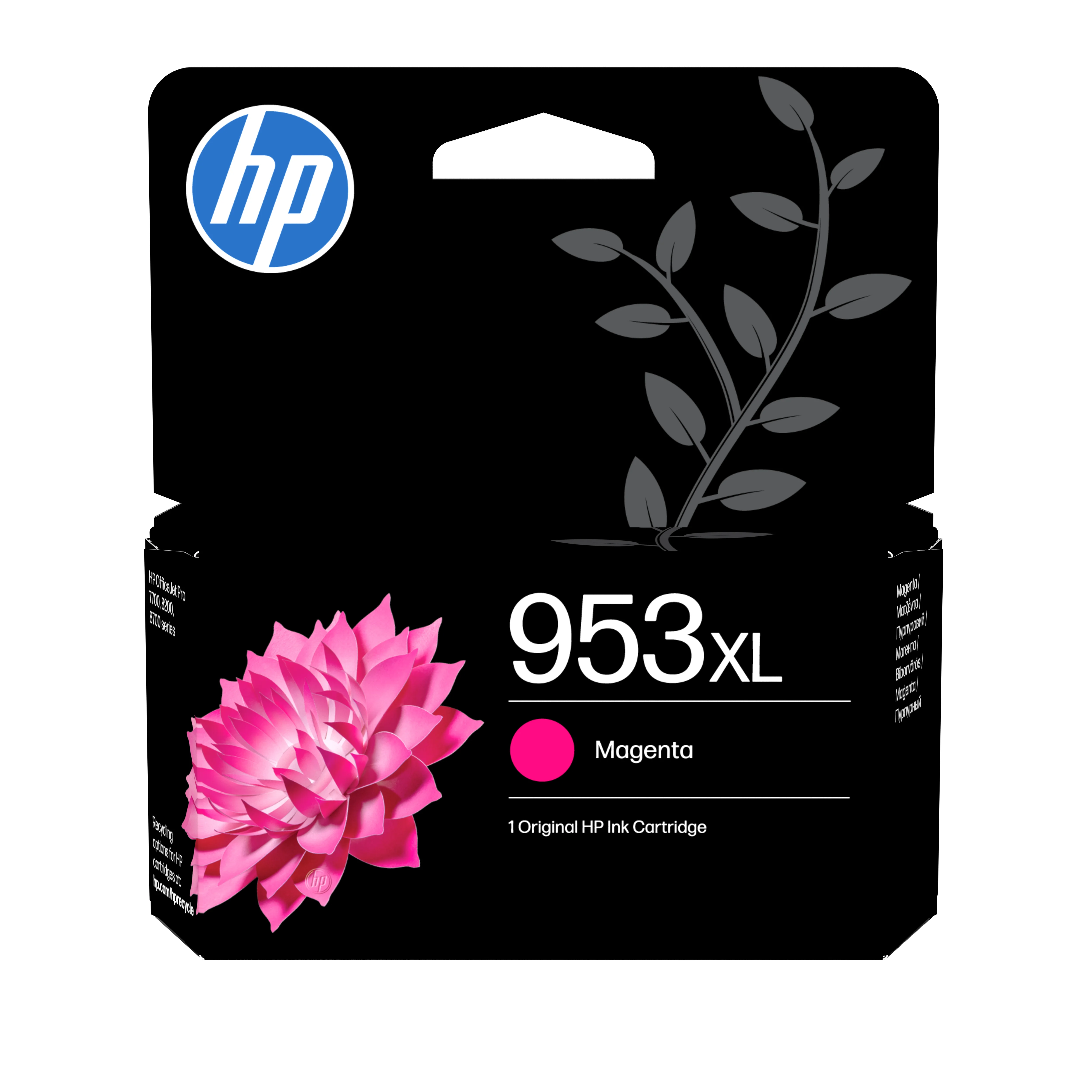 HP 953XL Magenta Original Tintenpatrone mit hoher Reichweite