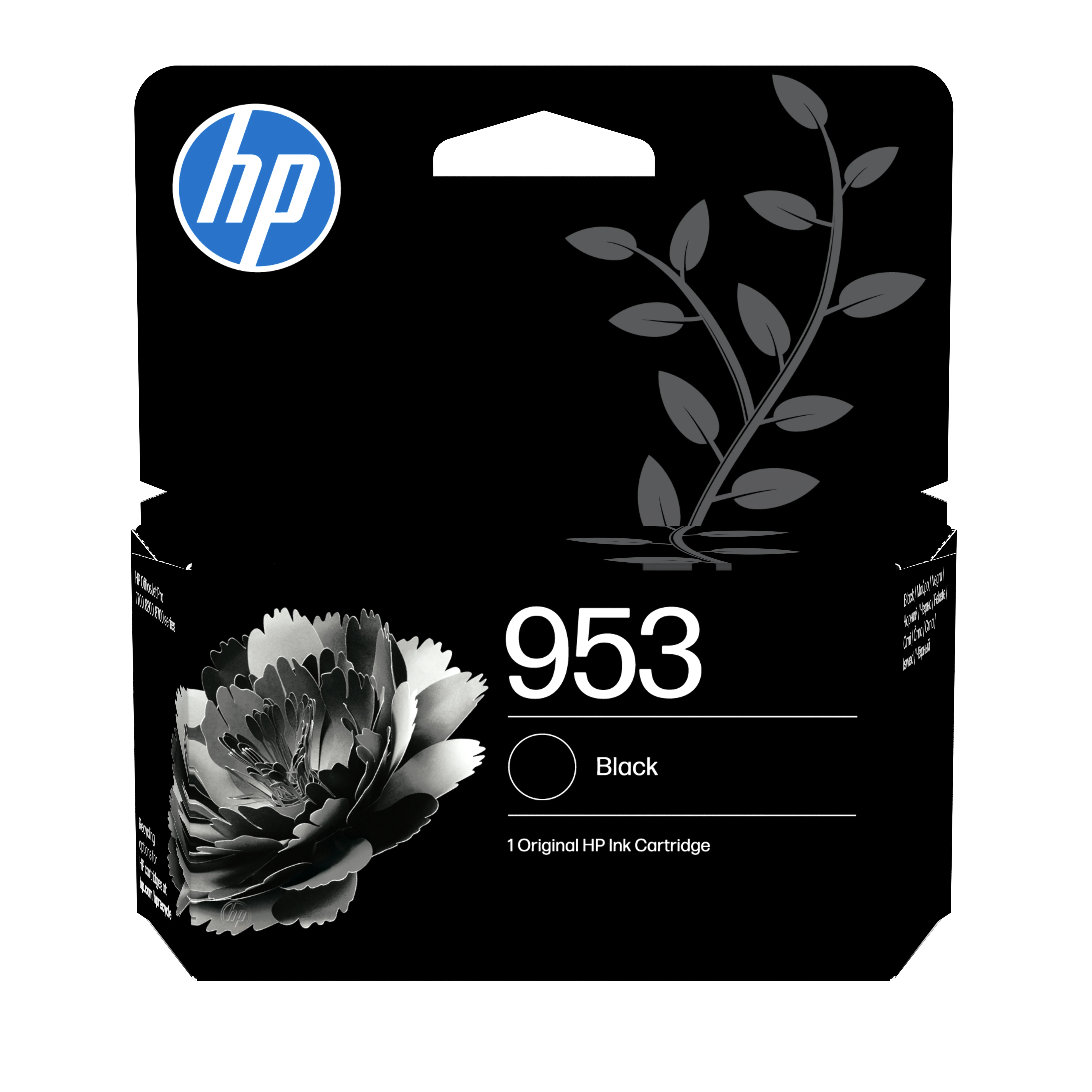 HP 953 Schwarz Original Tintenpatrone