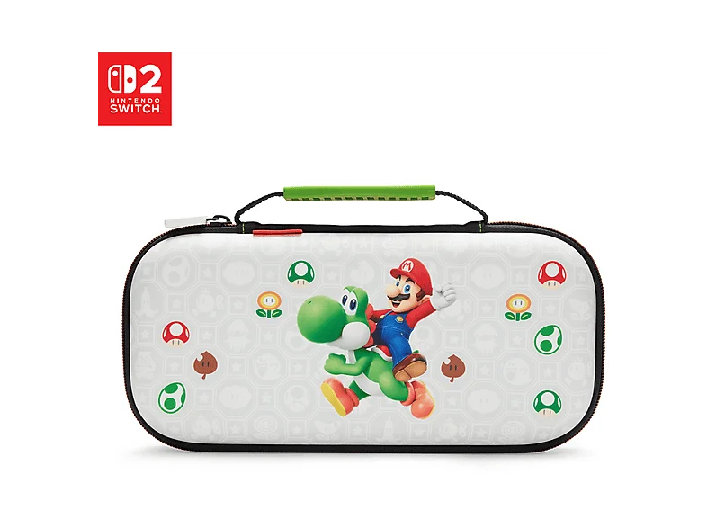 POWERA Mario & Yoshi Schutzhülle für Nintendo Switch 2, Weiß