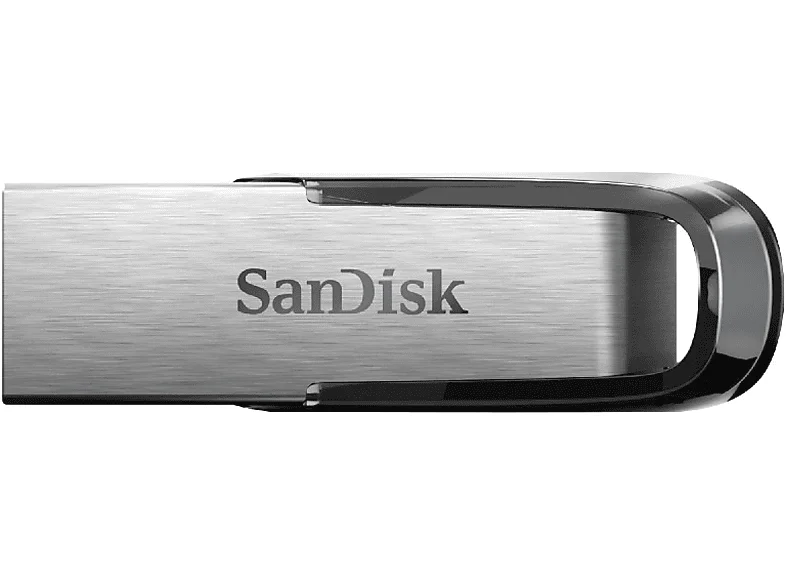 SANDISK Ultra Flair USB-Stick, 32 GB, 150 MB/s, Schwarz/Silber