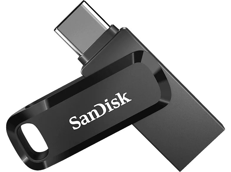 SANDISK Ultra® Dual Drive Go USB Type-C™ USB-C Laufwerk, 512 GB, 400 MB/s, Schwarz