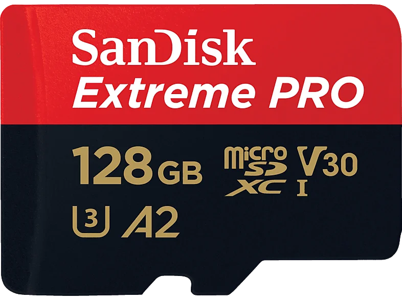 SANDISK Extreme PRO® UHS-I-Karte, Micro-SDXC Speicherkarte, 128 GB, 200 MB/s
