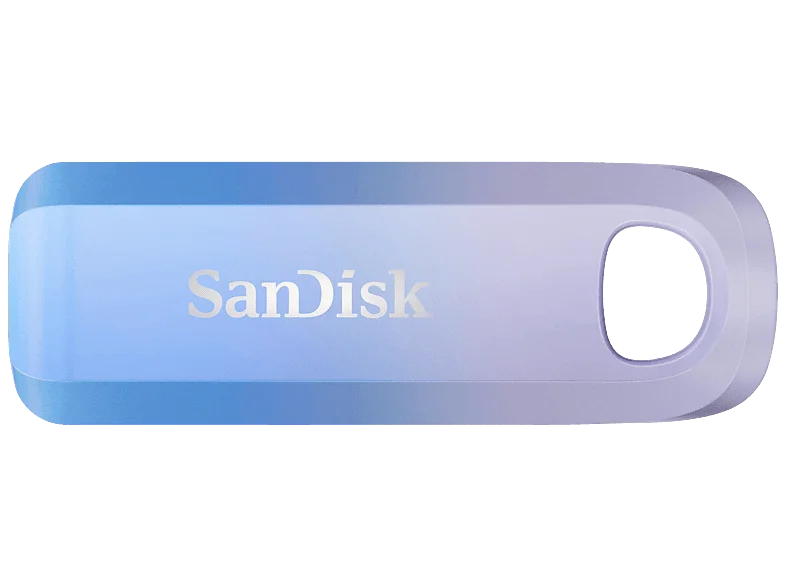 SANDISK Creator Flash-Laufwerk USB-Stick, 512 GB, 400 MB/s, Flieder-Blau-Ombre