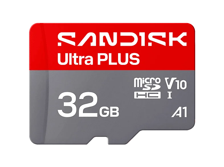 SANDISK ULTRA® PLUS MICROSD™ UHS-I-Karte, Micro-SD Speicherkarte, 32 GB, 130 MB/s