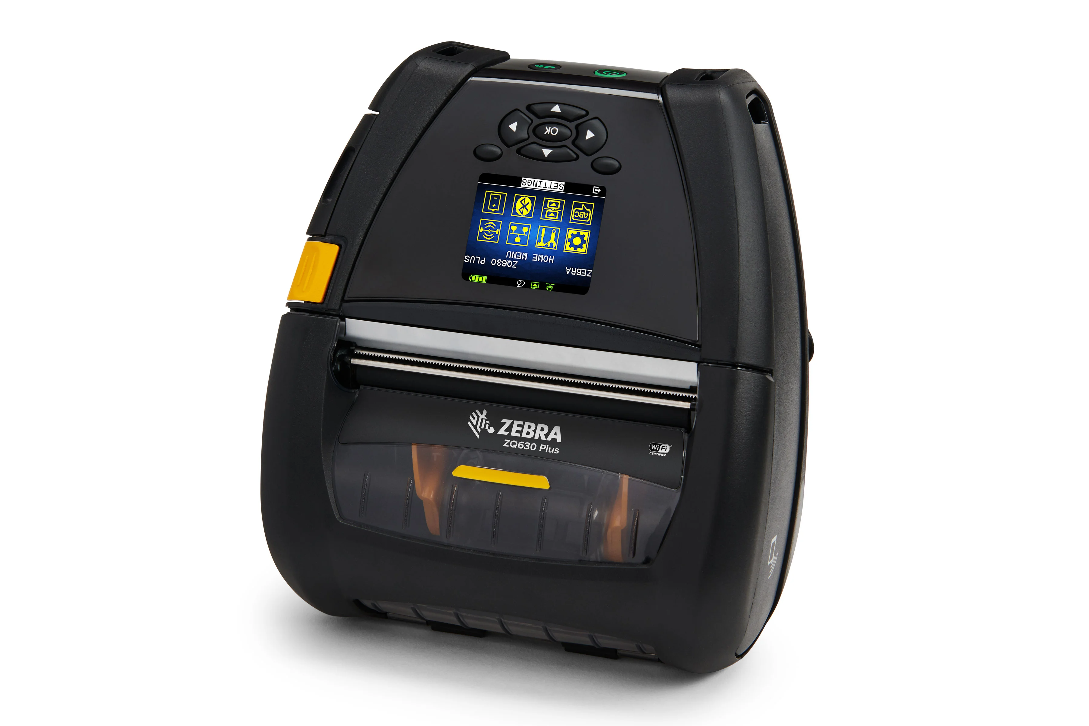 Zebra ZQ63-AUFAE14-00 Etikettendrucker Thermodirekt 203 x 203 DPI 115 mm/sek Verkabelt & Kabellos Bluetooth