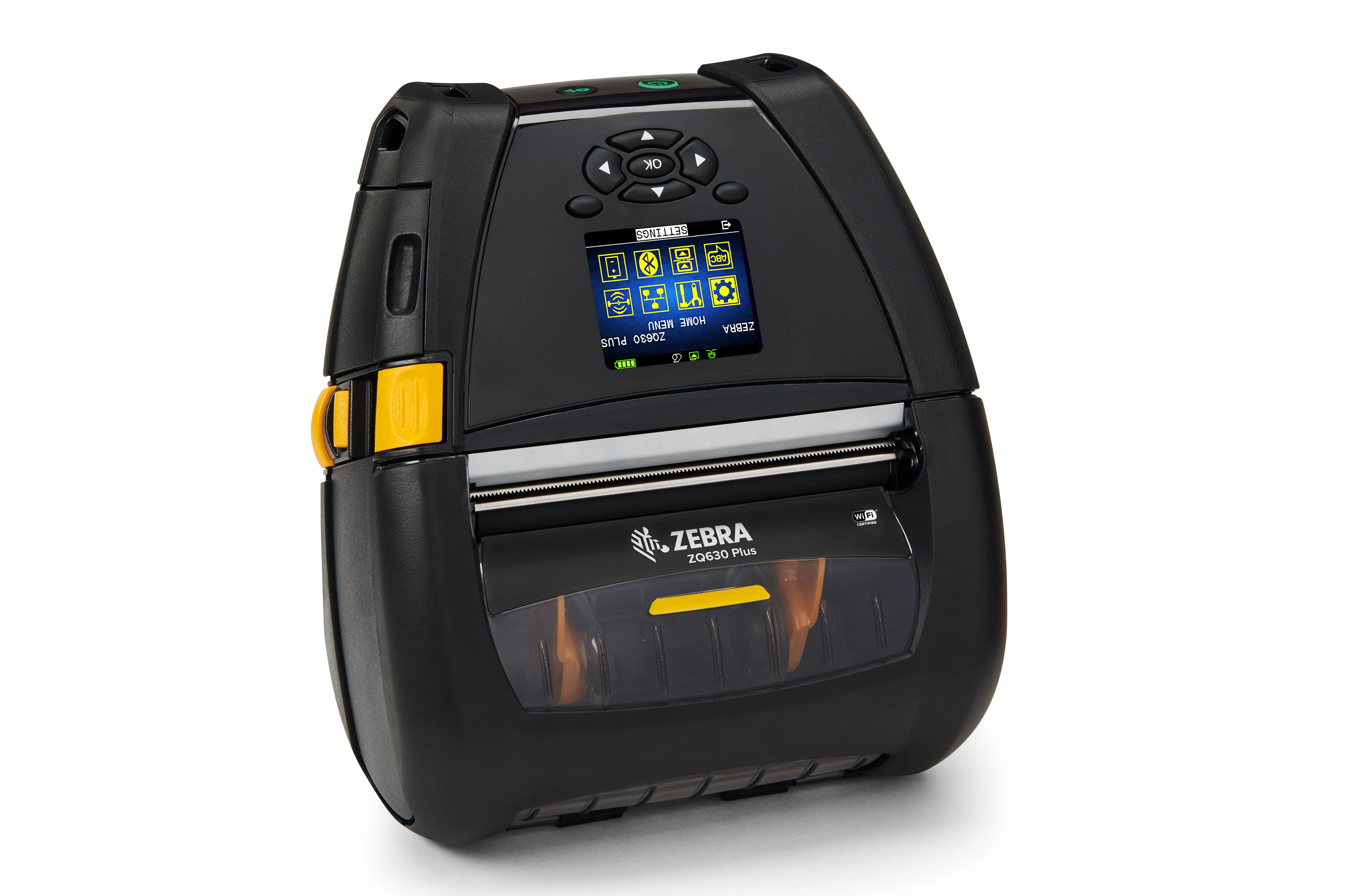 Zebra ZQ630 Plus Etikettendrucker Thermodirekt 203 x 203 DPI 115 mm/sek Verkabelt & Kabellos WLAN Bluetooth
