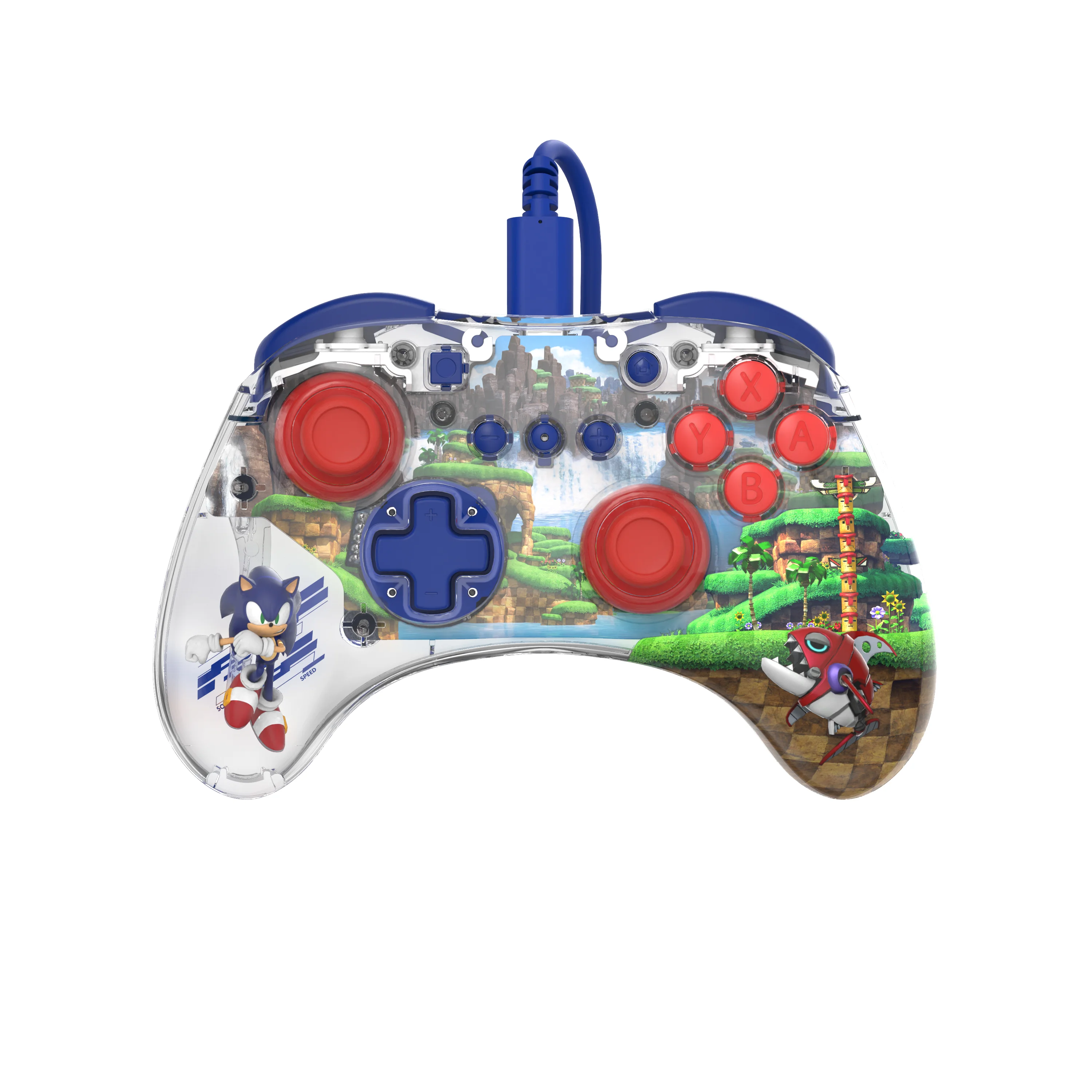 PDP REALMz Durchscheinend USB Gamepad Analog / Digital Nintendo Switch, Nintendo Switch OLED