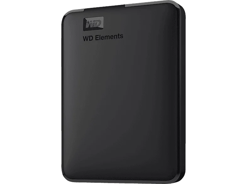 WD Elements® Festplatte, 4 TB HDD, 2,5 Zoll, extern, Schwarz