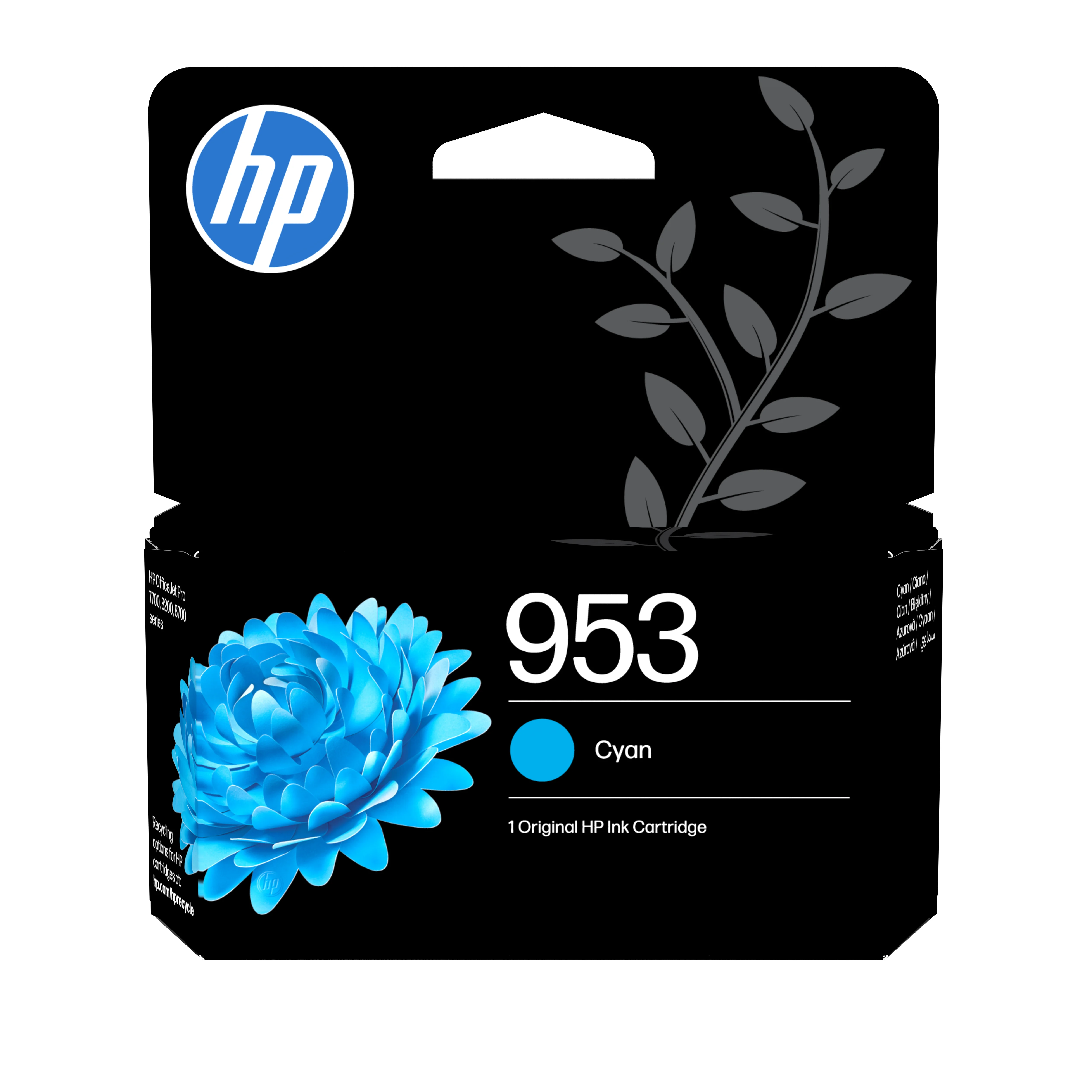 HP 953 Cyan Original Tintenpatrone