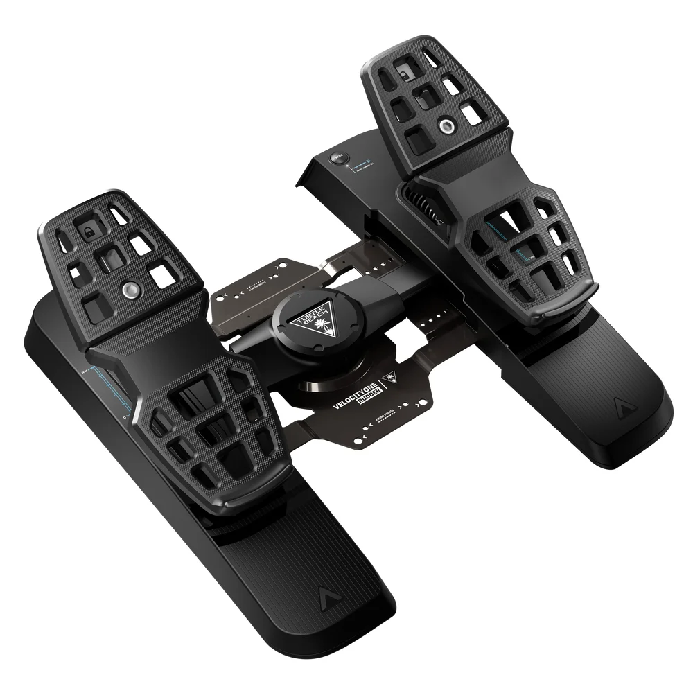 Turtle Beach VelocityOne Rudder Universelle Seitenruder- und Fußpedal-Steuerung, WLAN, kompatible mit Xbox Series X
