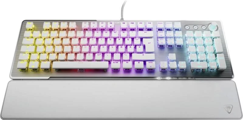 Turtle Beach Vulcan II Tastatur Gaming USB Deutsch Weiß