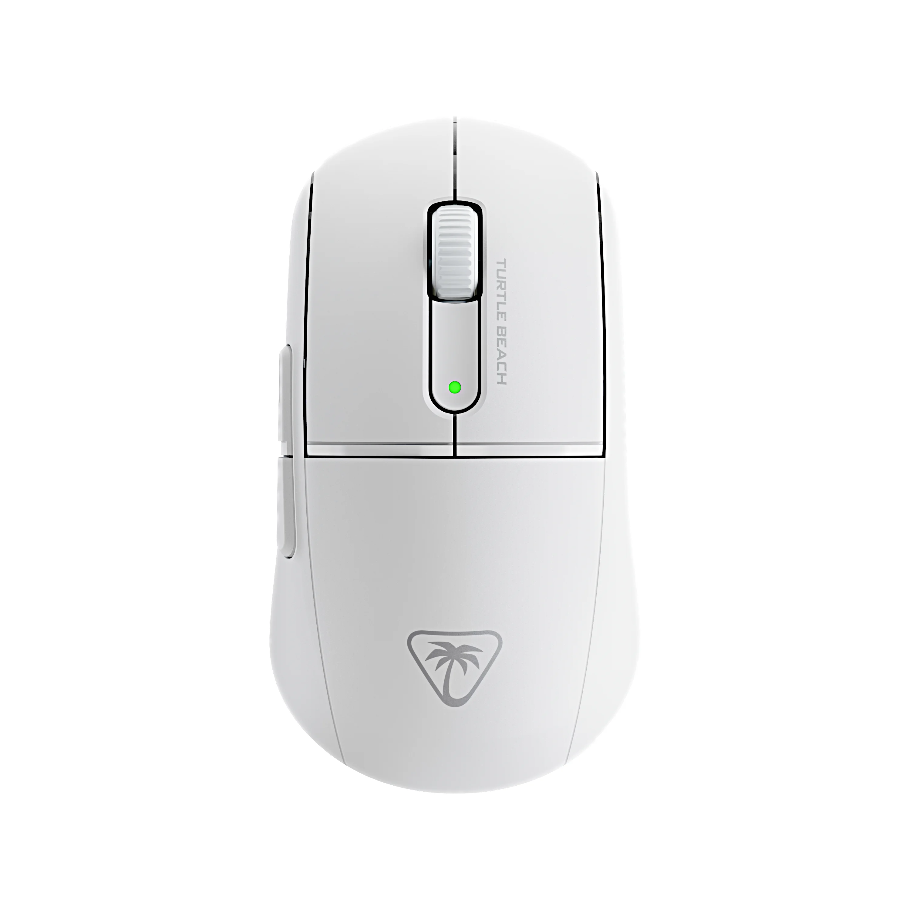 Turtle Beach Burst II Air – Kabellose 2,4-GHz-Gaming-Maus: ultraleichte 47 g, Optical Switches, symmetrisch, optischer Sensor, 26k DPI, Bluetooth, bis zu 120h Akkulaufzeit - Weiß