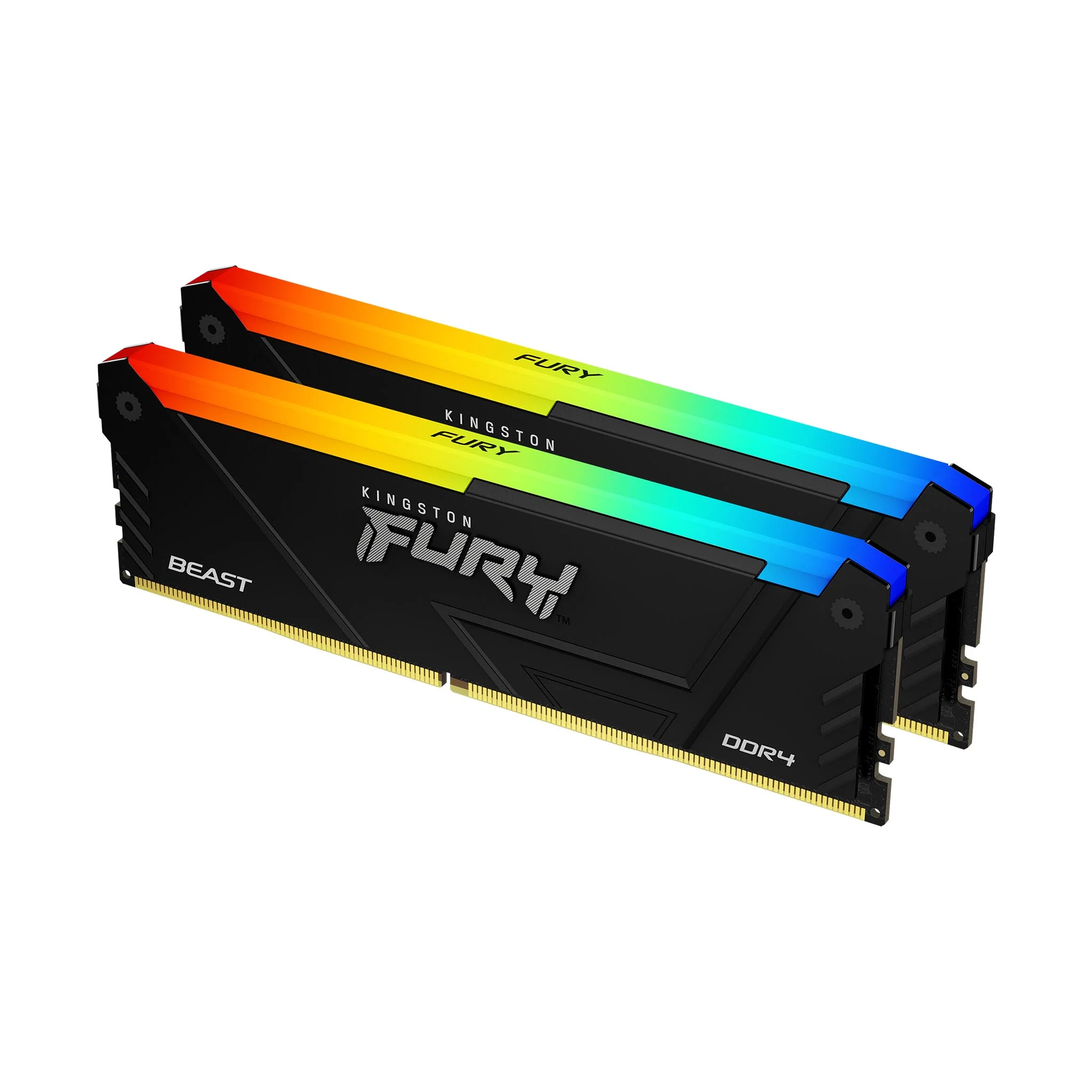 Kingston Technology FURY Beast 32GB 3200MT/s DDR4 CL16 DIMM (2er-Kit) RGB