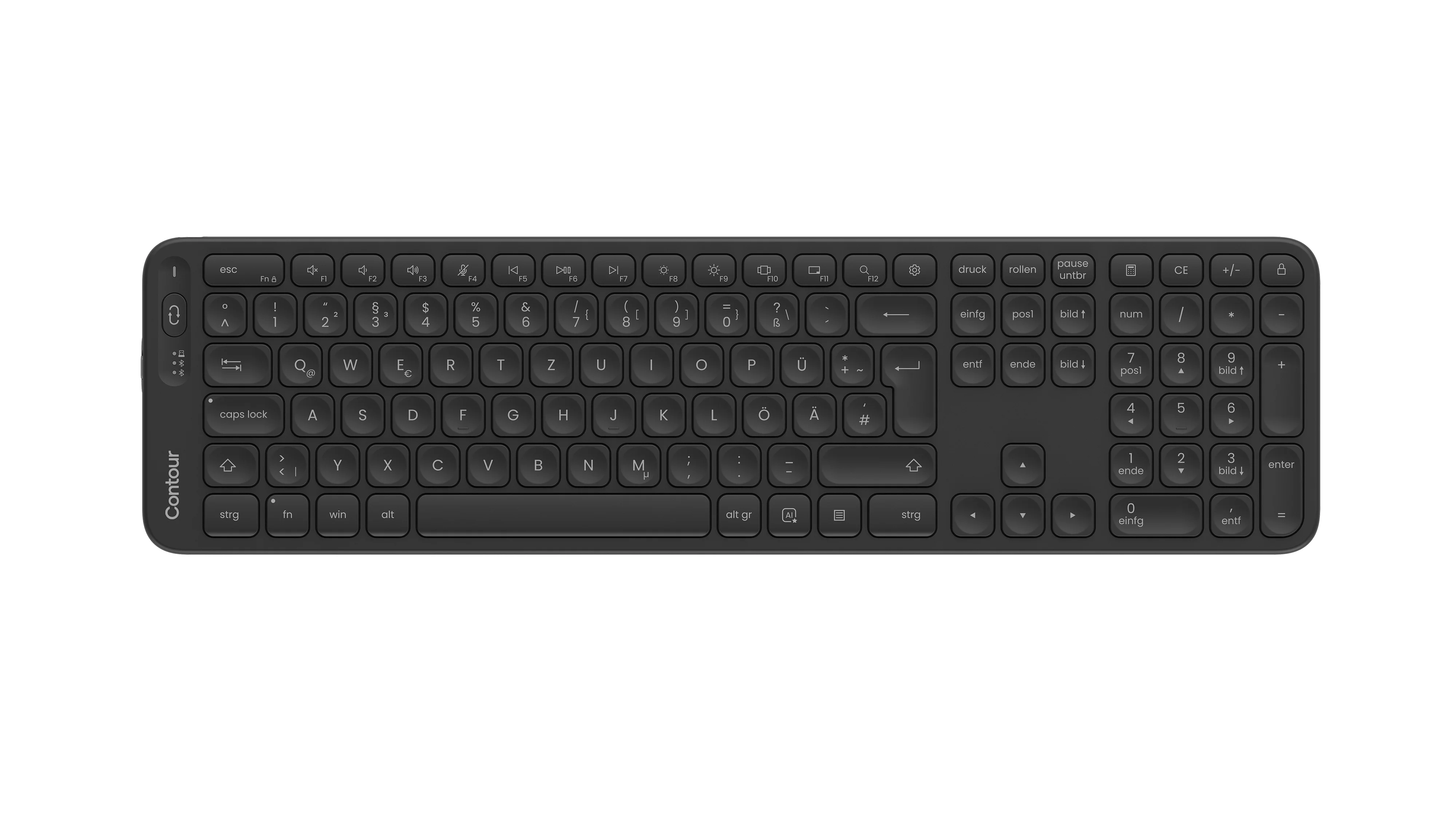 Contour Design Contour Balance Full-Size Keyboard kabellos, deutsches Layout (DE)