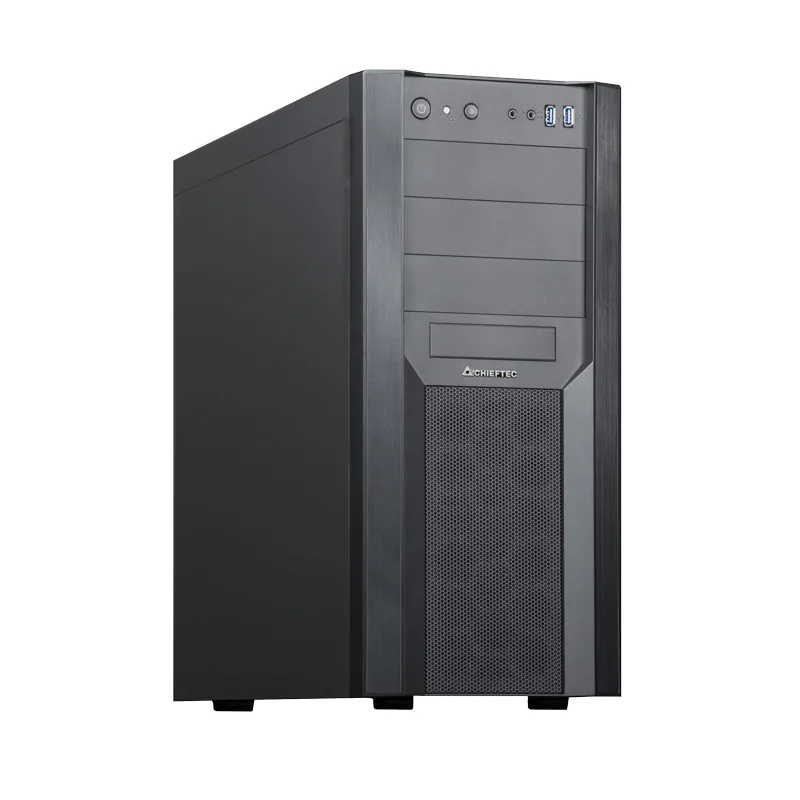 Chieftec CW-01B-OP Computer-Gehäuse Tower Schwarz