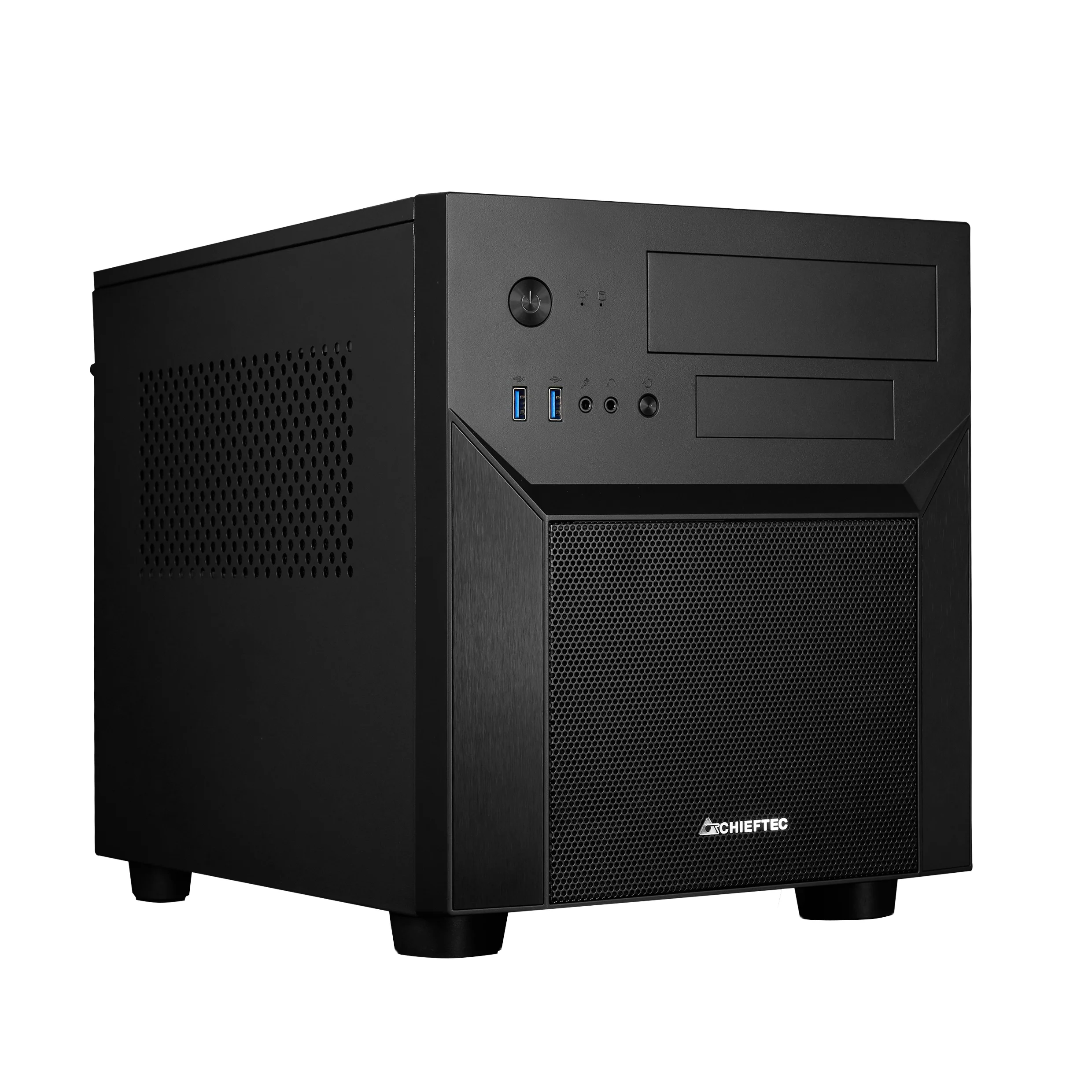 Chieftec CI-02B-OP Computer-Gehäuse Cube Schwarz