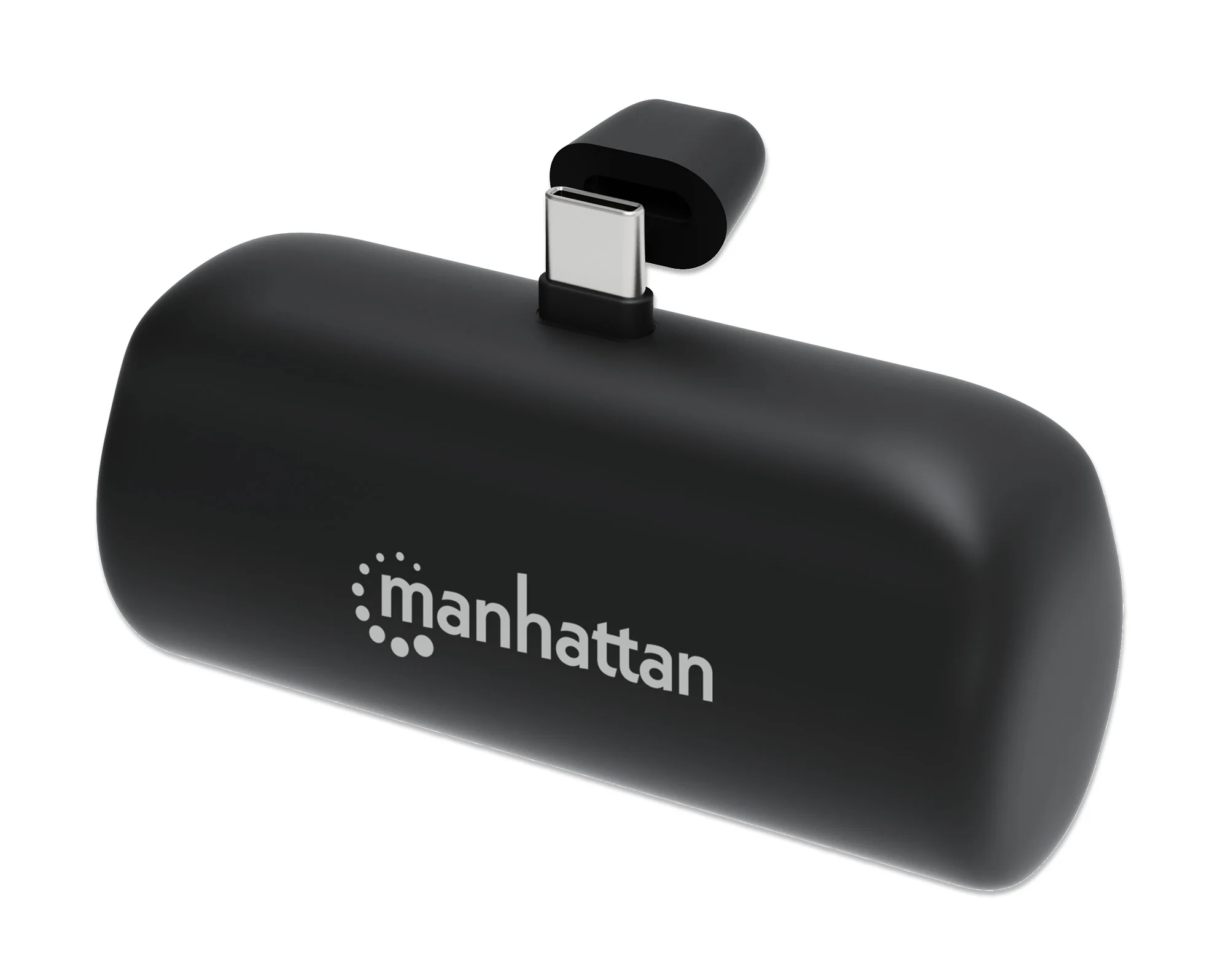 Manhattan 102636 Powerbank Lithium-Ion (Li-Ion) 5000 mAh Schwarz