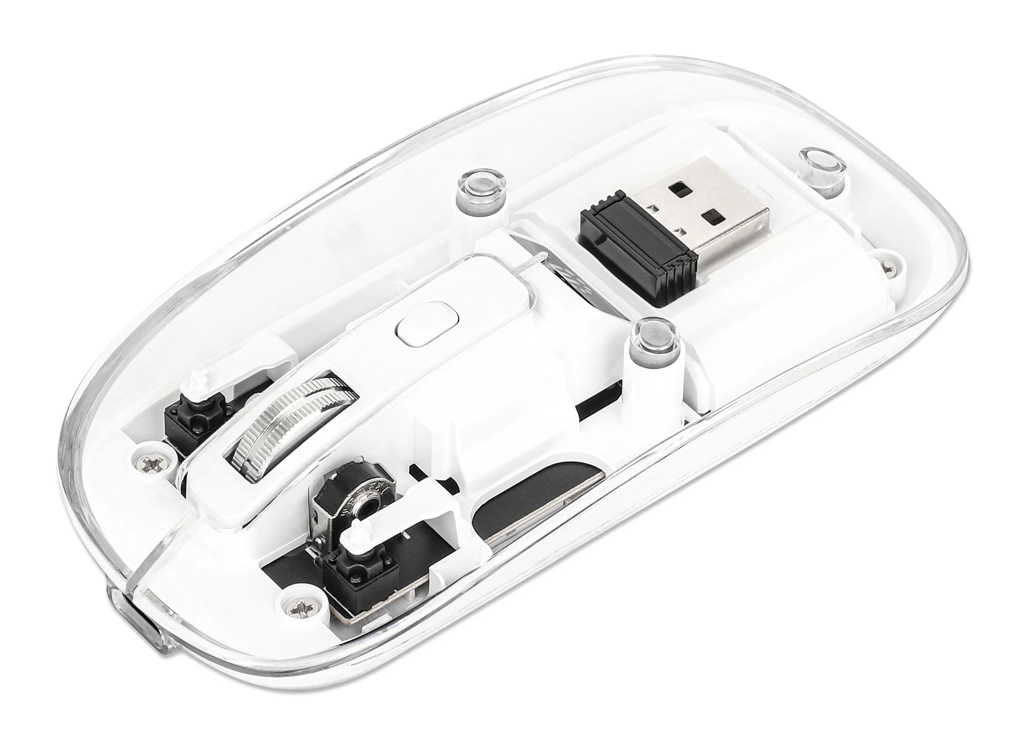 Manhattan 190275 Maus Universal Beidhändig RF Wireless Optisch 1600 DPI