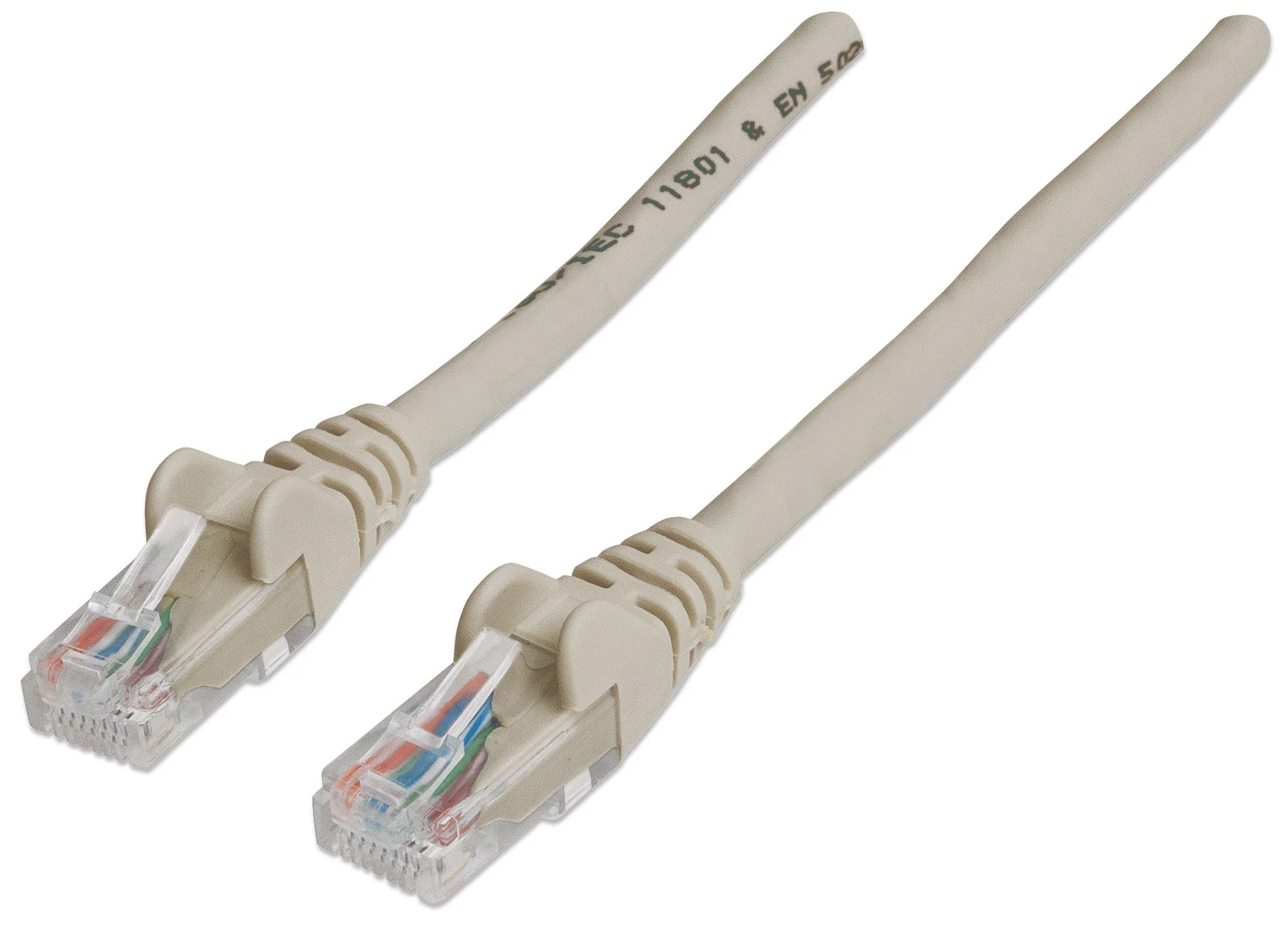 Intellinet Netzwerkkabel, Cat6, U/UTP, CCA, Cat6-kompatibel, RJ45-Stecker/RJ45-Stecker, 20,0 m, grau