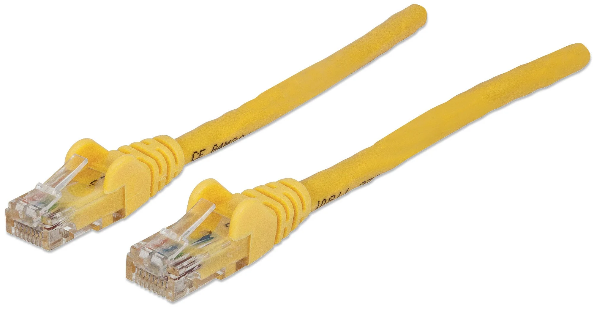 Intellinet Netzwerkkabel, Cat6, U/UTP, CCA, Cat6-kompatibel, RJ45-Stecker/RJ45-Stecker, 3,0 m, gelb