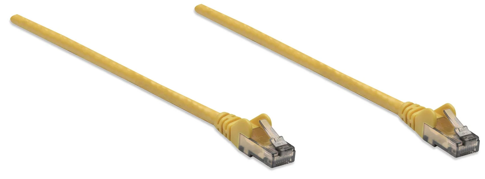 Intellinet Netzwerkkabel, Cat6, U/UTP, CCA, Cat6-kompatibel, RJ45-Stecker/RJ45-Stecker, 10,0 m, gelb