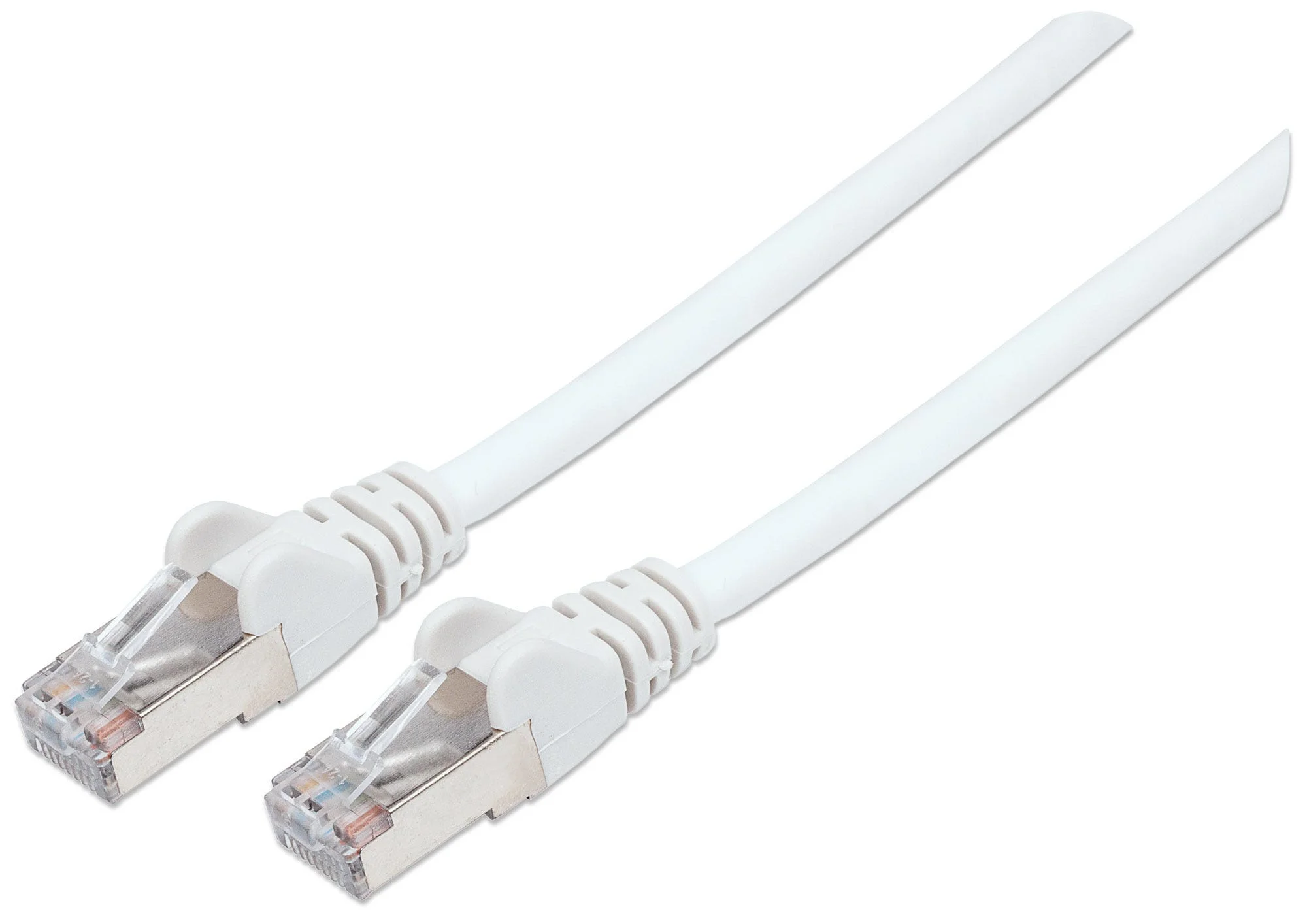 Intellinet Netzwerkkabel, Cat6, S/FTP, LS0H, RJ45-Stecker/RJ45-Stecker, 7,5 m, weiß
