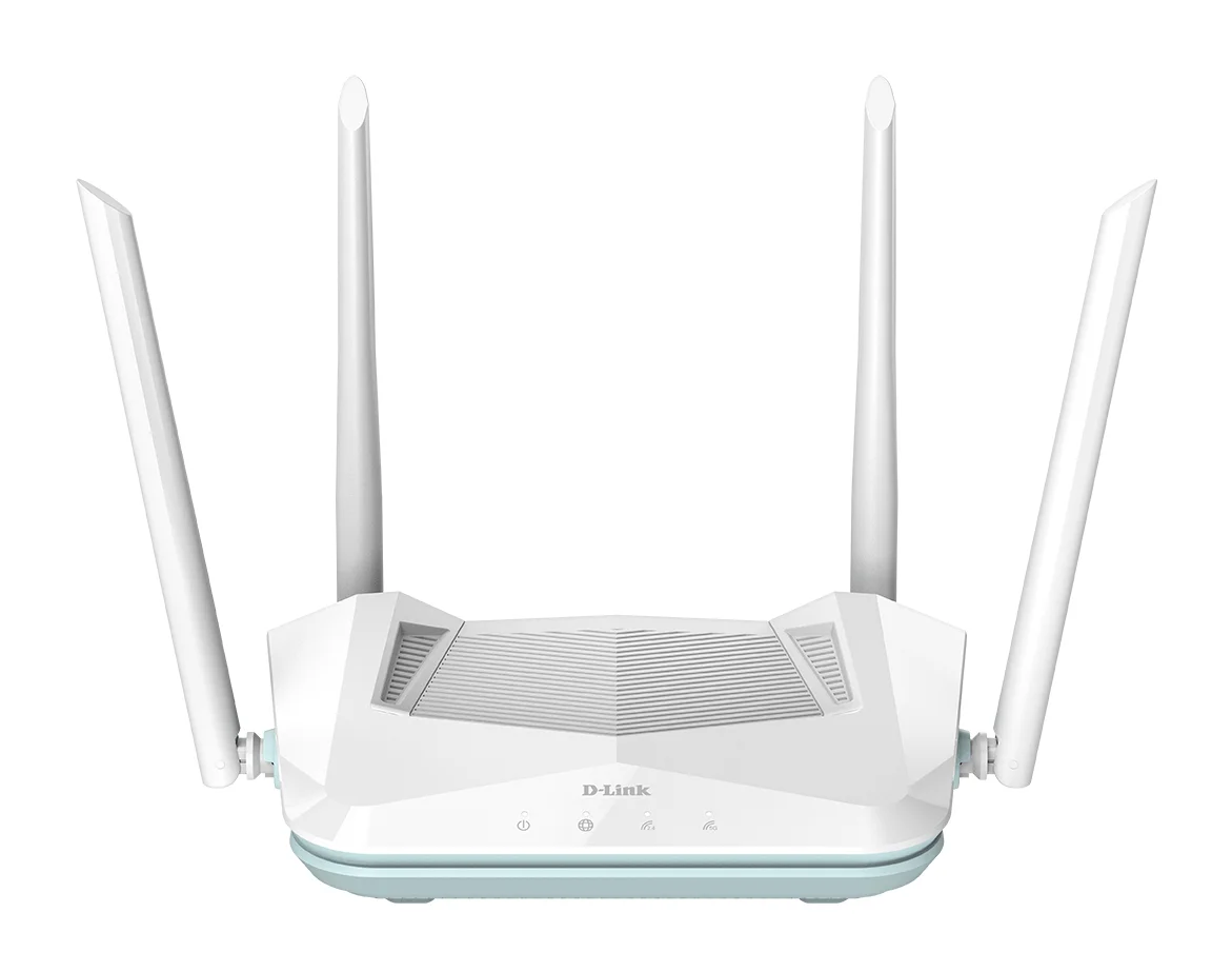 D-Link EAGLE PRO AI AX1500 Smart Router WLAN-Router Gigabit Ethernet Dual-Band (2,4 GHz/5 GHz) Weiß