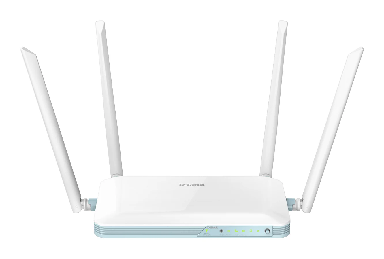 D-Link EAGLE PRO AI WLAN-Router Schnelles Ethernet Einzelband (2,4GHz) 4G Weiß