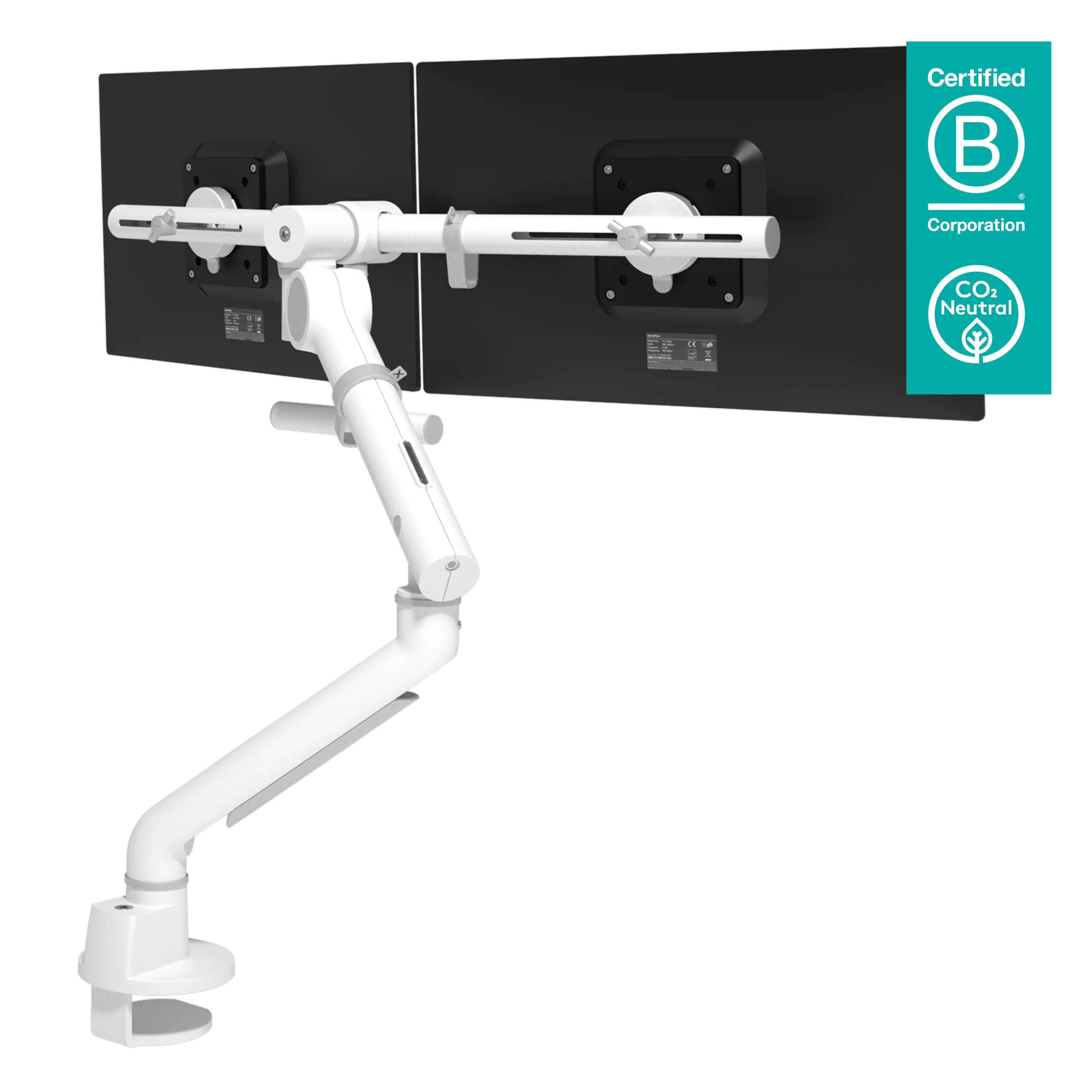 Dataflex Viewgo pro Tisch/Bank Weiß