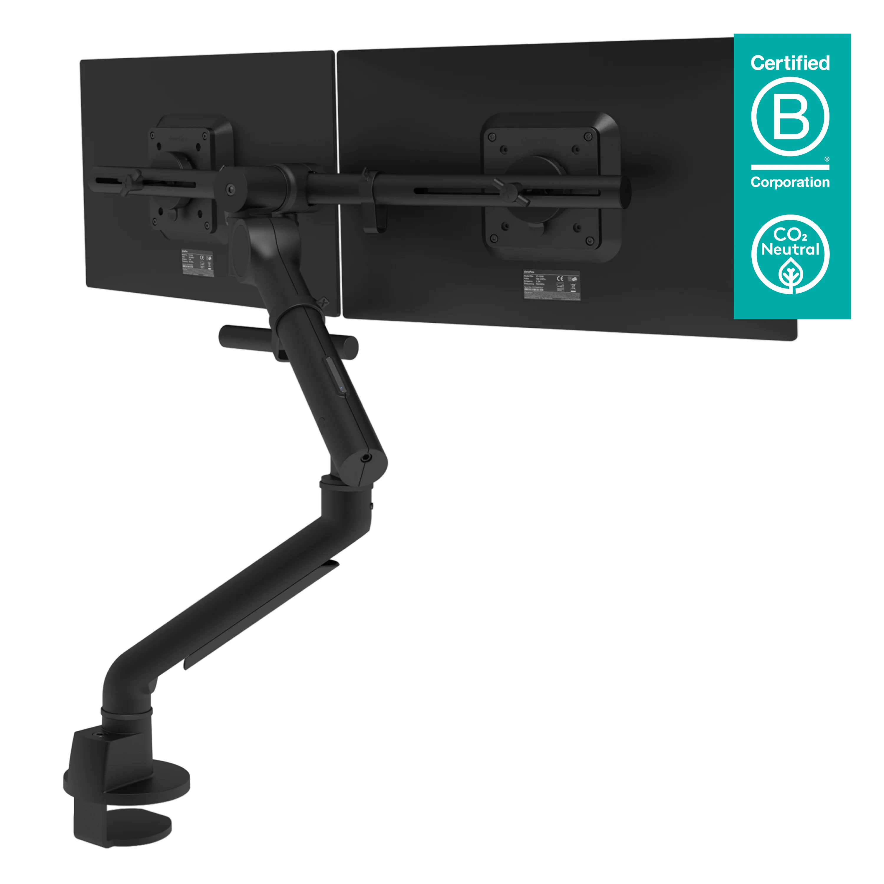 Dataflex Viewgo pro Tisch/Bank Schwarz