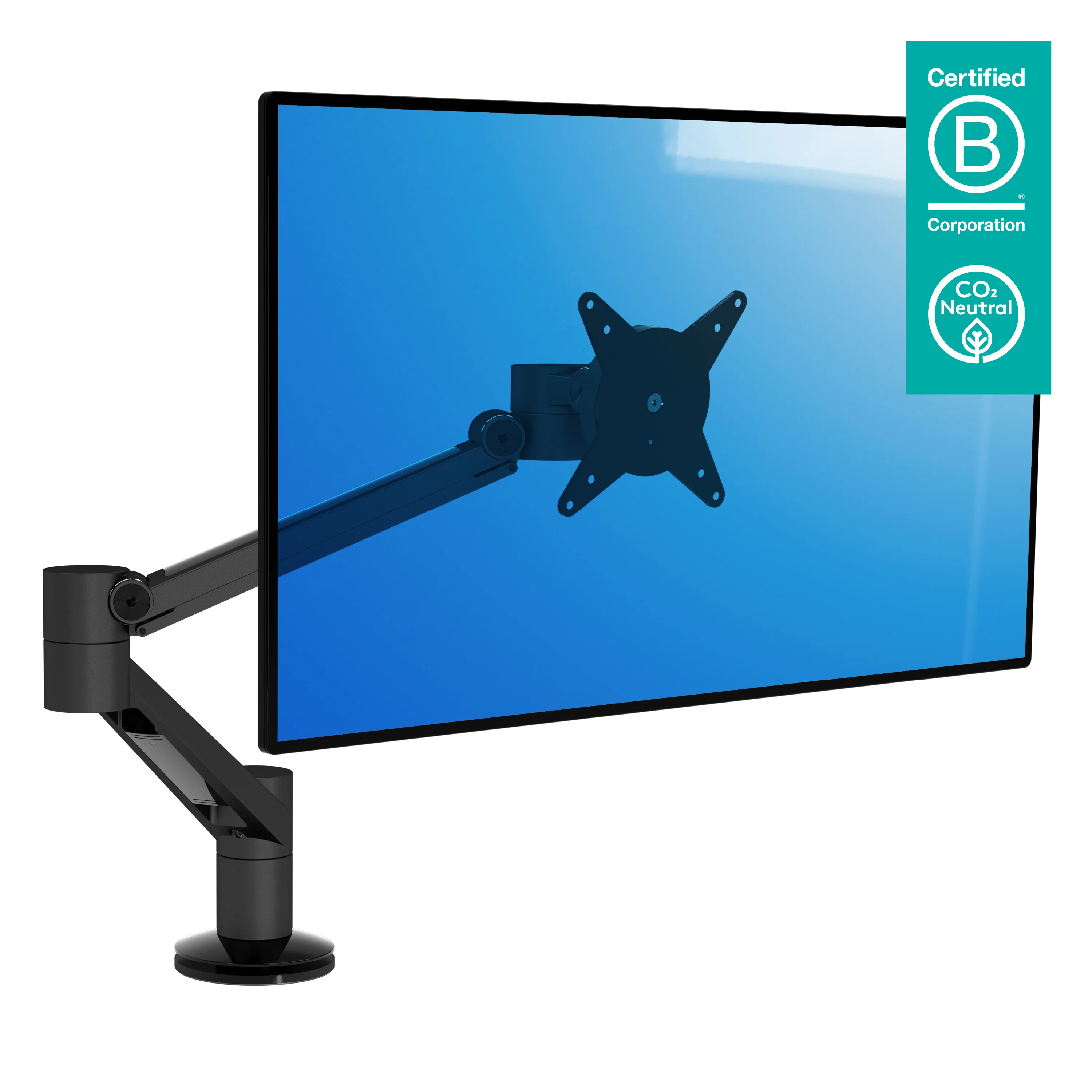 Dataflex Viewlite plus Monitorarm - Schreibtisch 623