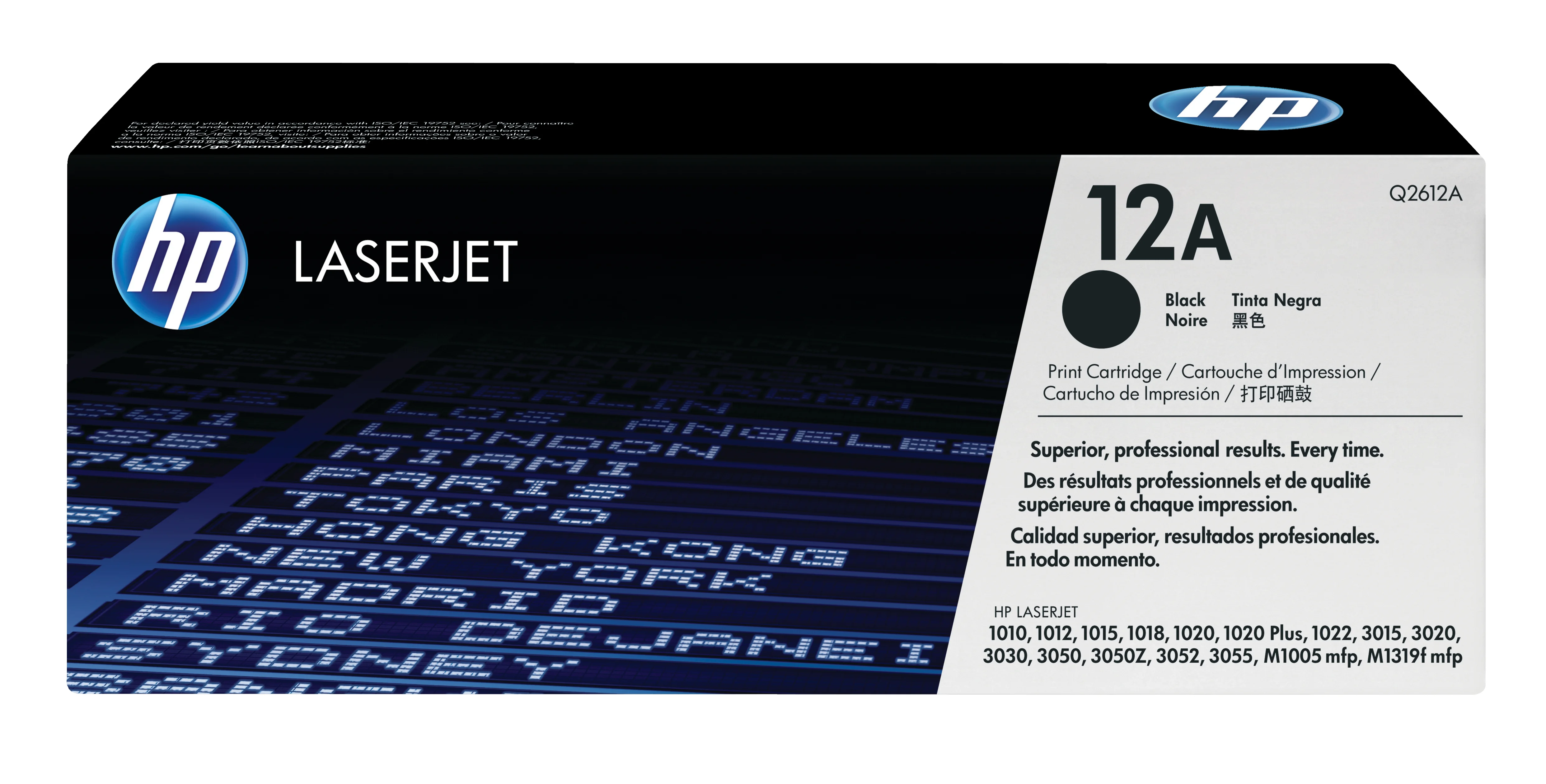 HP 12A Schwarz Original LaserJet Tonerkartusche