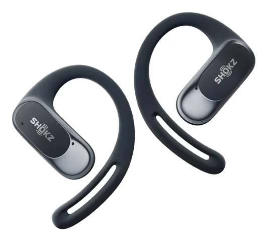 SHOKZ OpenFit Air Kopfhörer Kabellos Ohrbügel Anrufe/Musik/Sport/Alltag Bluetooth Schwarz