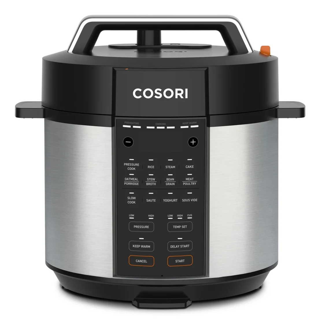 Cosori CMC-CO601-SEU 5,7 l Schwarz, Edelstahl 1100 W
