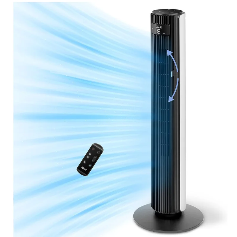 Levoit 42DC Ventilador de Torre Weiß