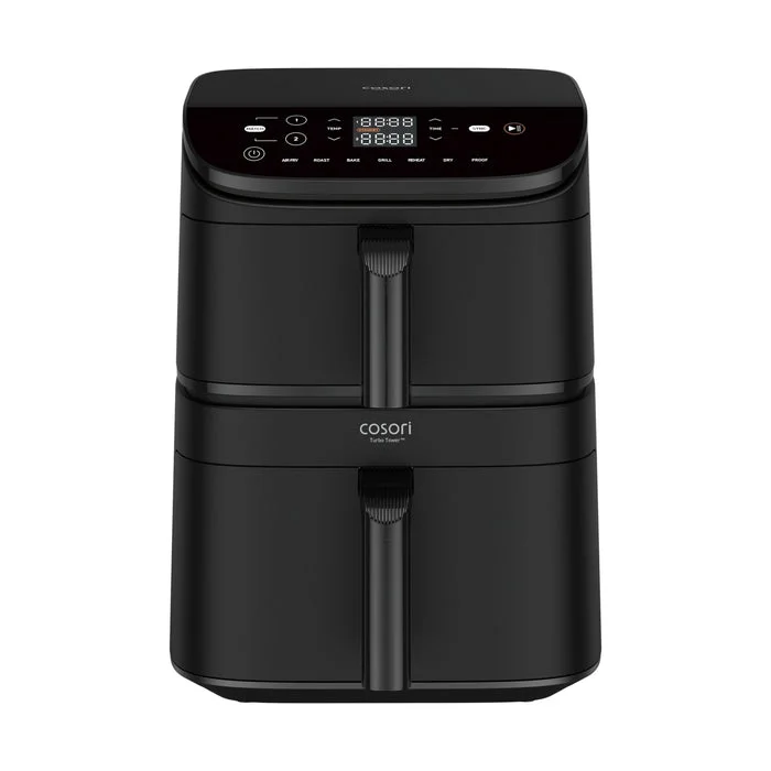 Cosori CAF-DC121-ADER Doppel 10,8 l Eigenständig Heißluftfritteuse Schwarz