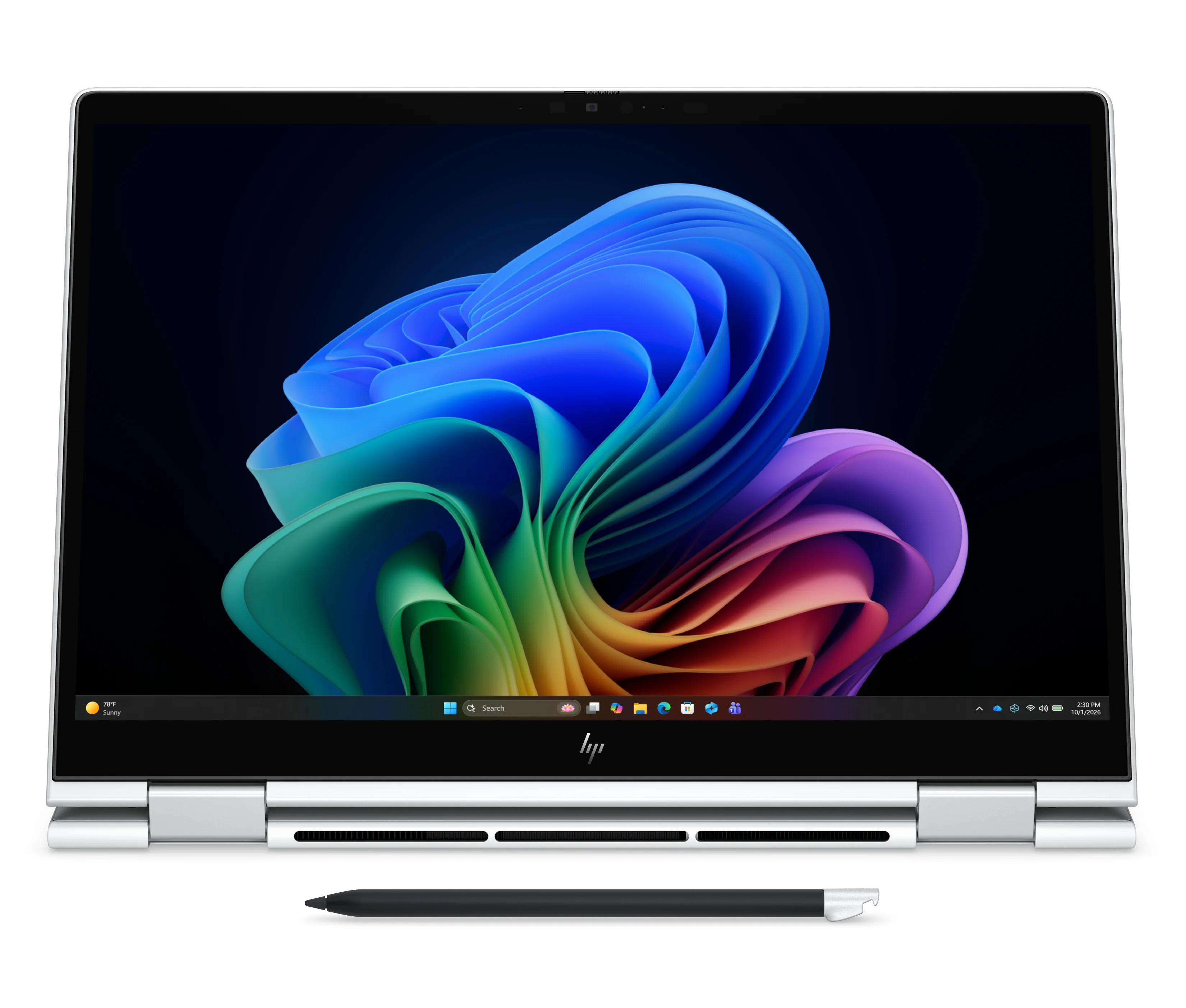 HP EliteBook 8 Flip G2i 13 inch Notebook Next Gen AI PC Copilot+ PC Intel Core Ultra 5 325 Laptop 33,8 cm (13.3") Touchscreen WUXGA 16 GB LPDDR5x-SDRAM 512 GB SSD Wi-Fi 7 (802.11be) Windows 11 Pro Silber