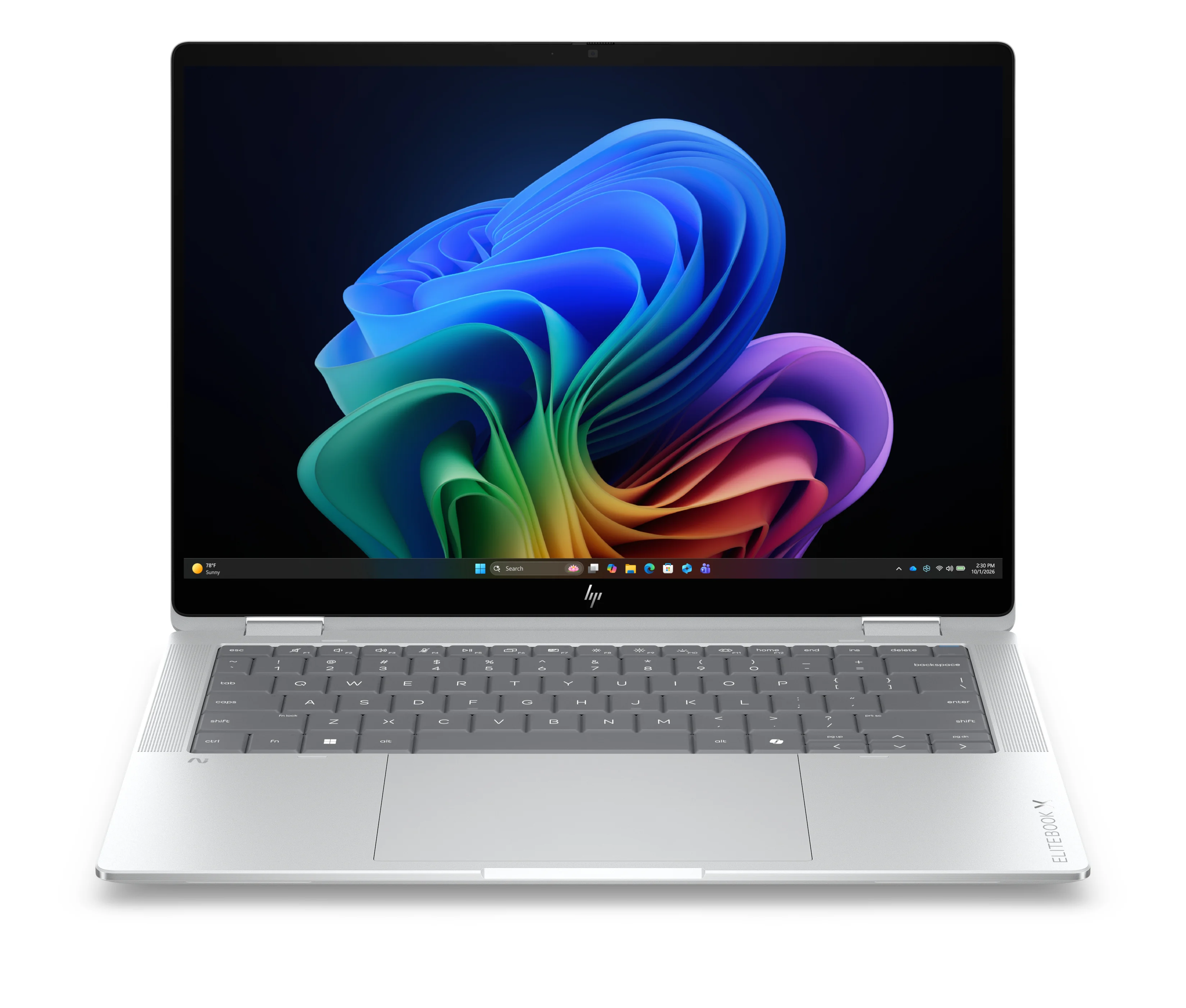 HP EliteBook X Flip G2i 14 inch Notebook Next Gen AI PC Copilot+ PC Intel Core Ultra 7 356H Hybrid (2-in-1) 35,6 cm (14") Touchscreen WUXGA 32 GB LPDDR5x-SDRAM 1 TB SSD Wi-Fi 7 (802.11be) Windows 11 Pro Silber