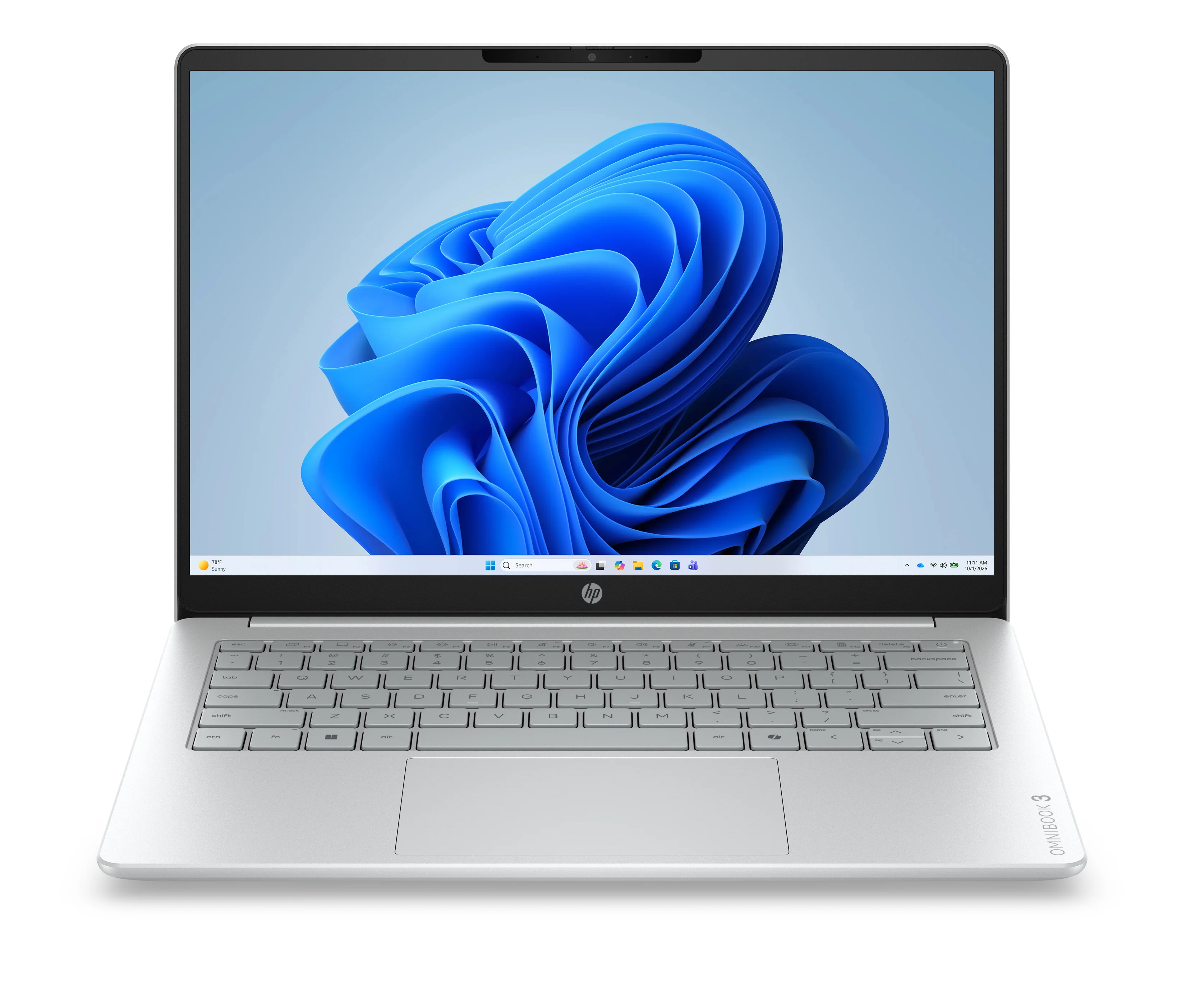 HP DN8Z2EA laptop Intel Core Ultra 5 225U 35,6 cm (14") 2K 8 GB DDR5-SDRAM 256 GB SSD Wi-Fi 6 (802.11ax) Windows 11 Home AI PC Grau, Silber