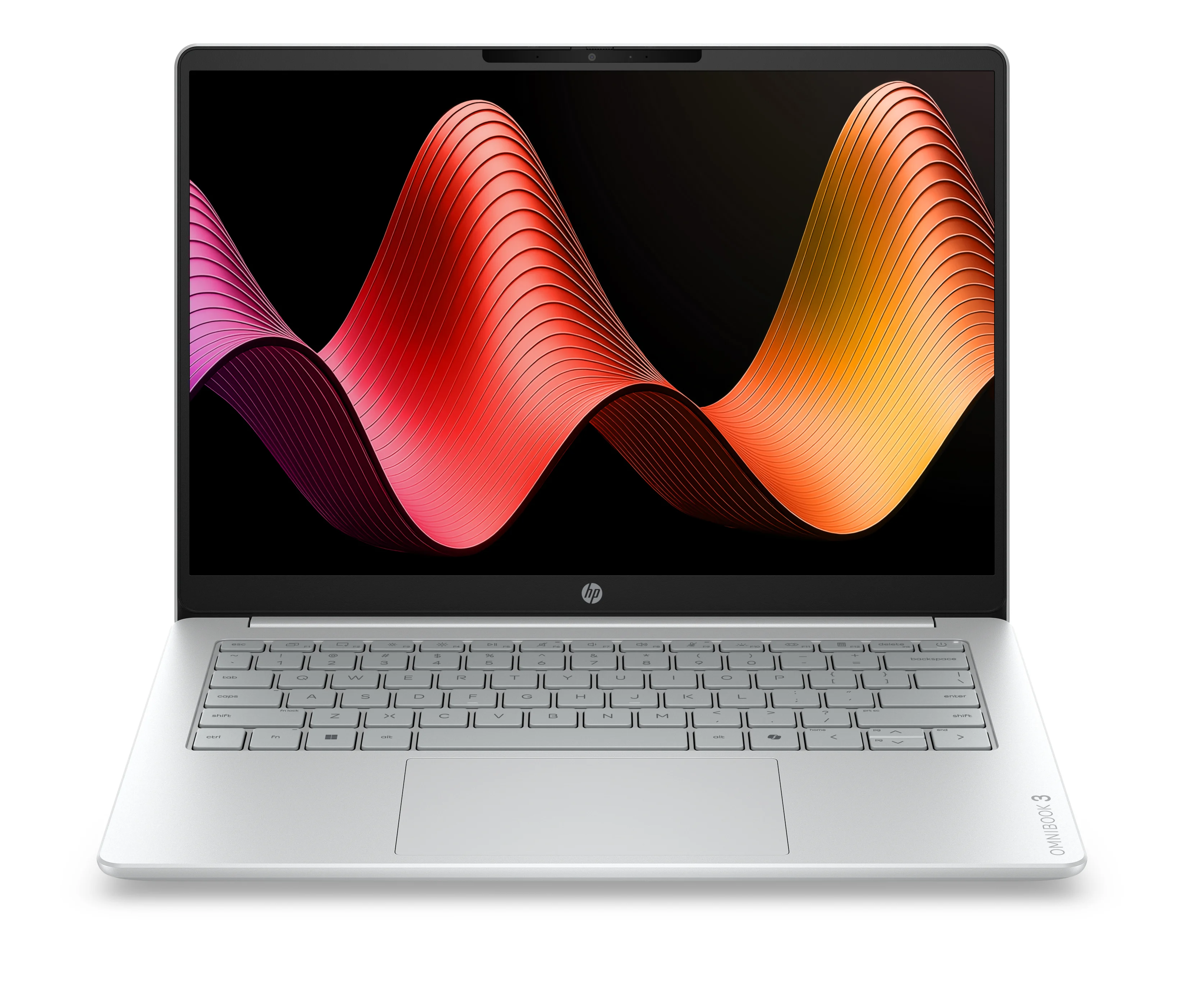HP DN8Z3EA laptop Intel Core Ultra 5 225U 35,6 cm (14") 2K 8 GB DDR5-SDRAM 512 GB SSD Wi-Fi 6 (802.11ax) FreeDOS AI PC Grau, Silber