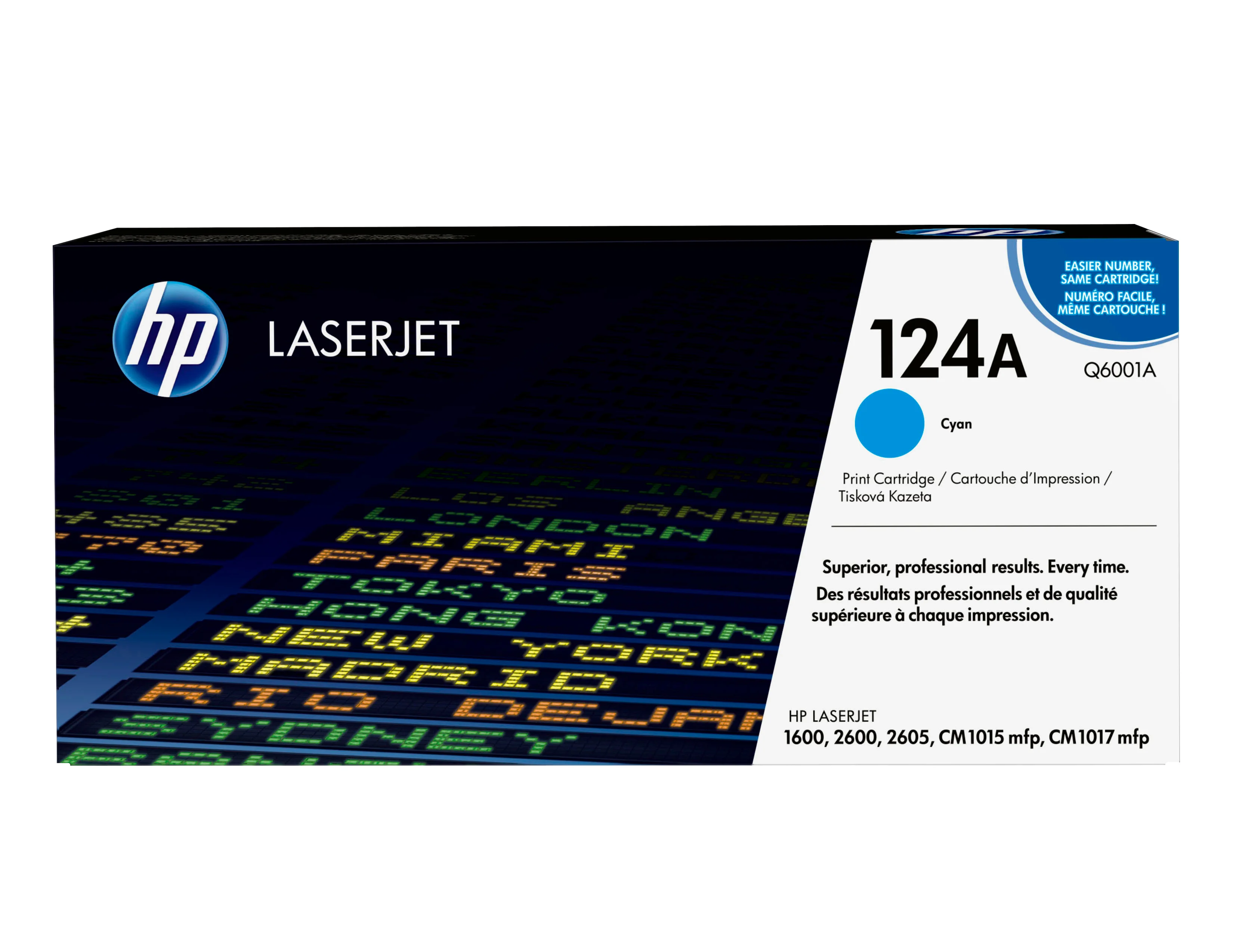 HP 124A Cyan Original LaserJet Tonerkartusche
