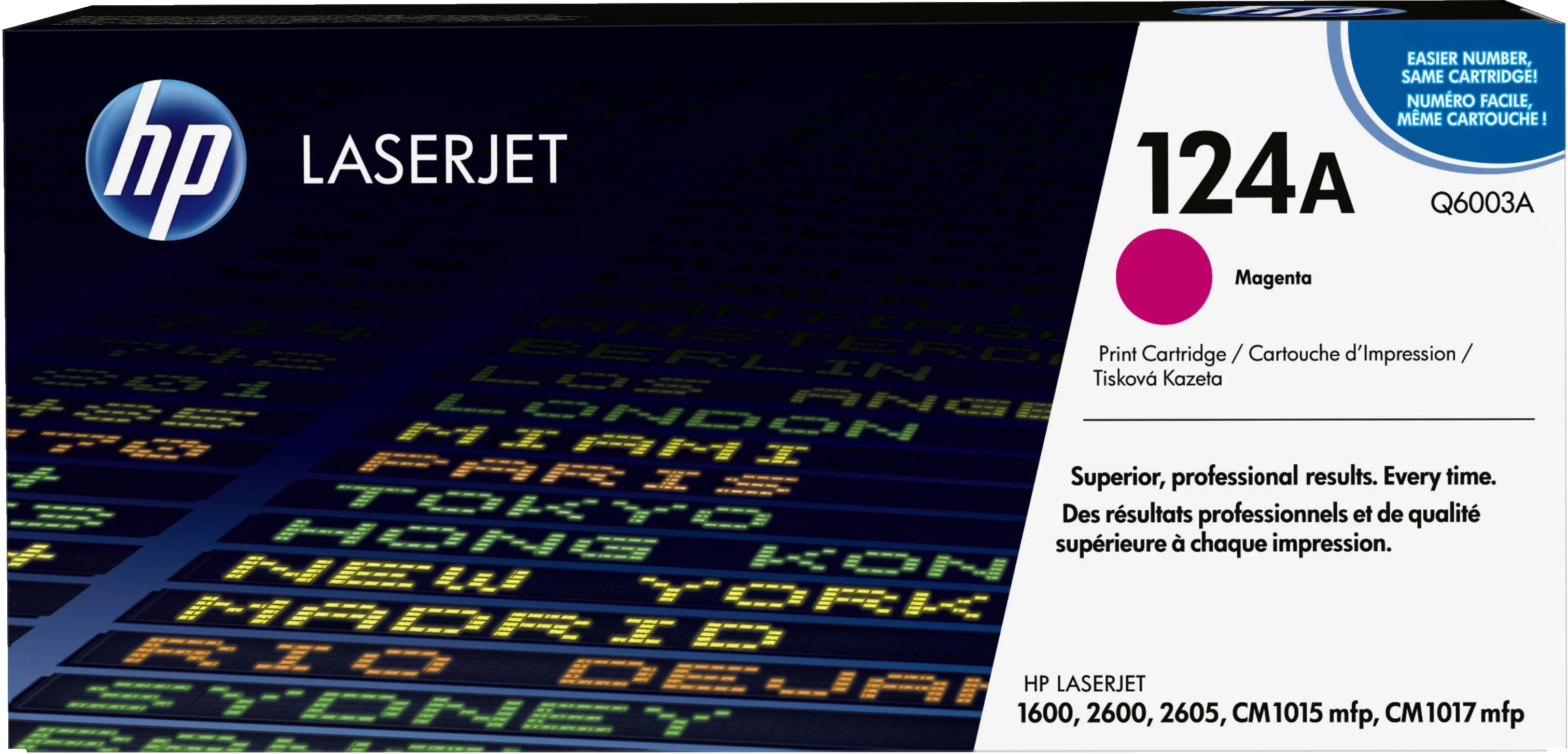 HP 124A Magenta Original LaserJet Tonerkartusche