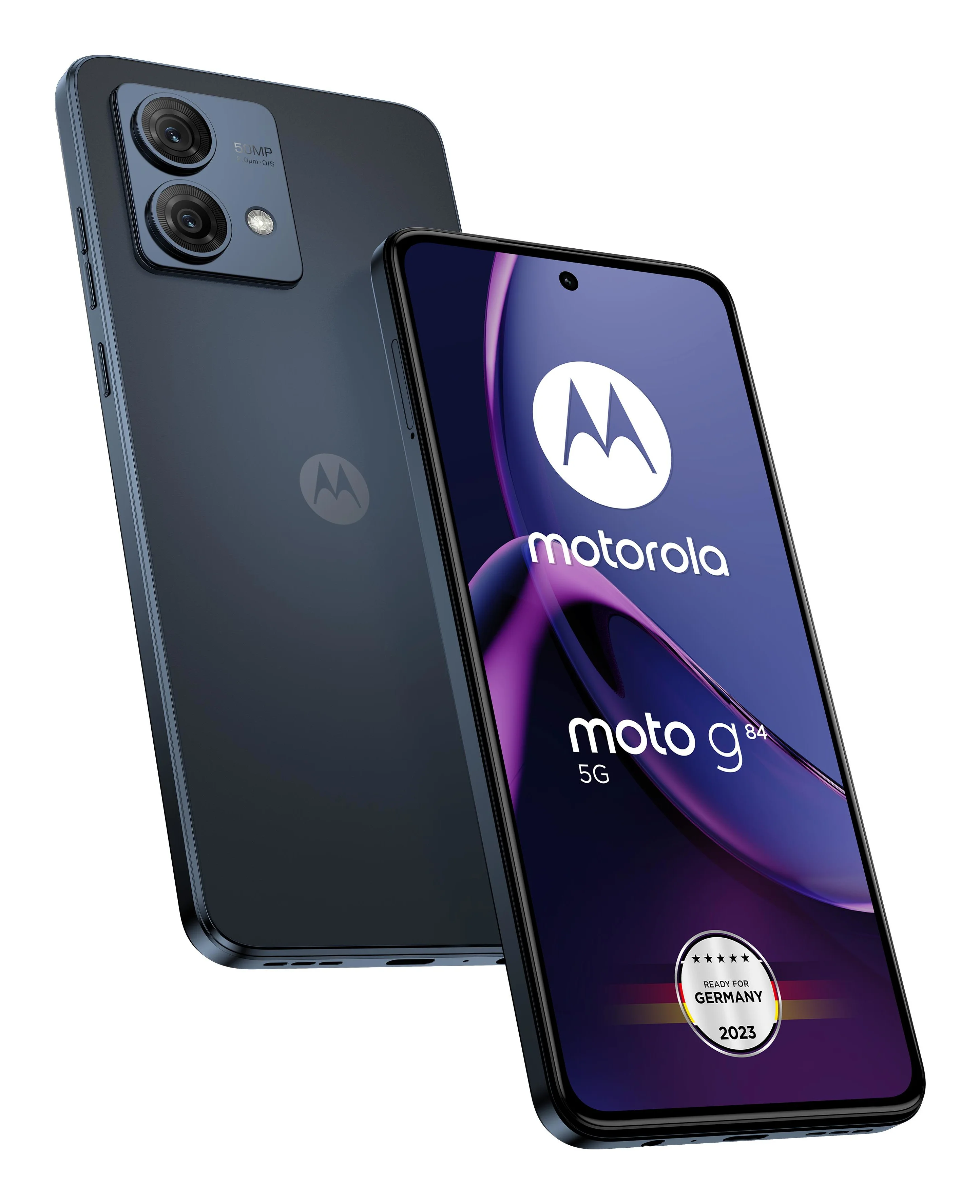 Motorola Moto G84 16,6 cm (6.55") Hybride Dual-SIM Android 13 5G USB Typ-C 12 GB 256 GB 5000 mAh Blau